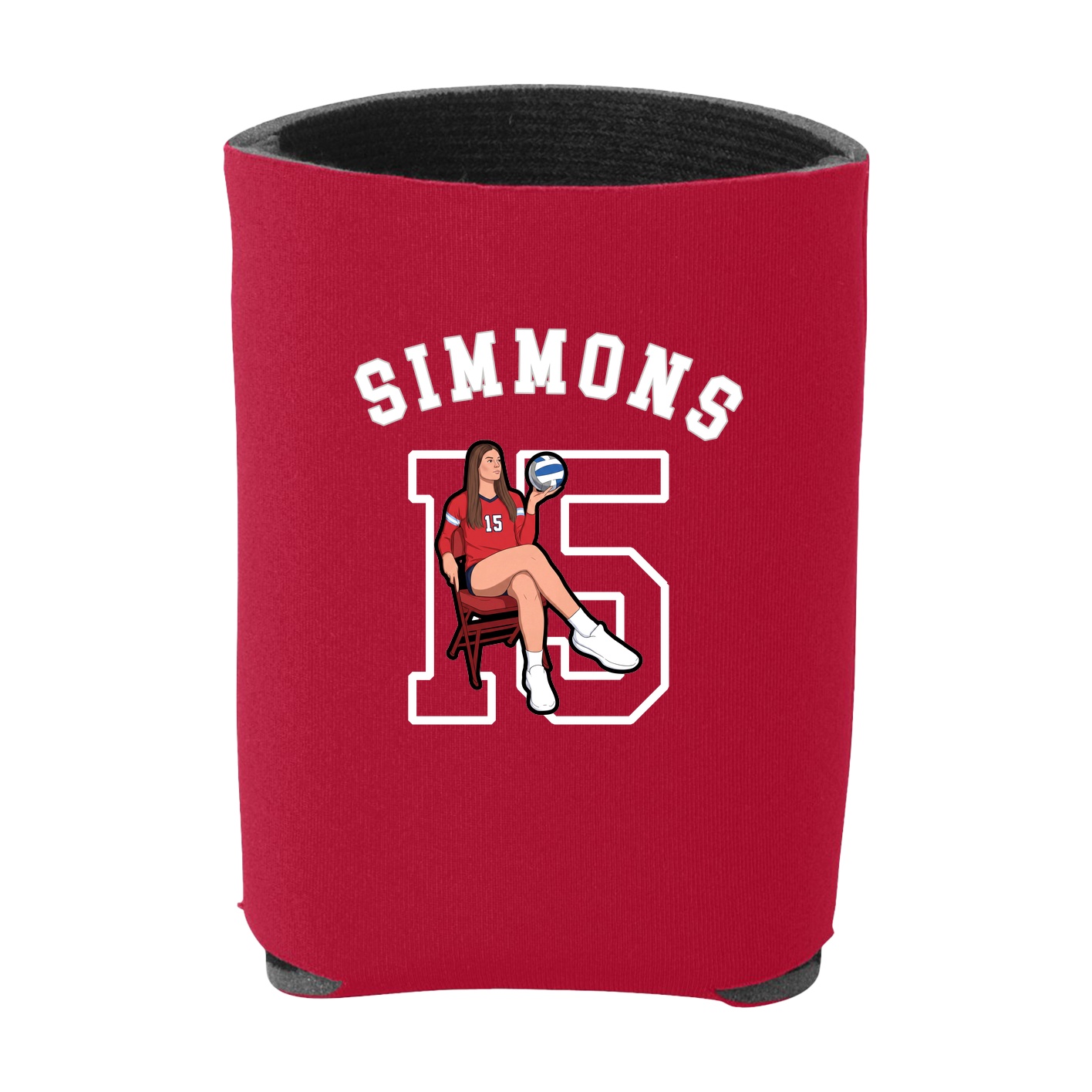 Can Holder — Shirsey Arch in Red