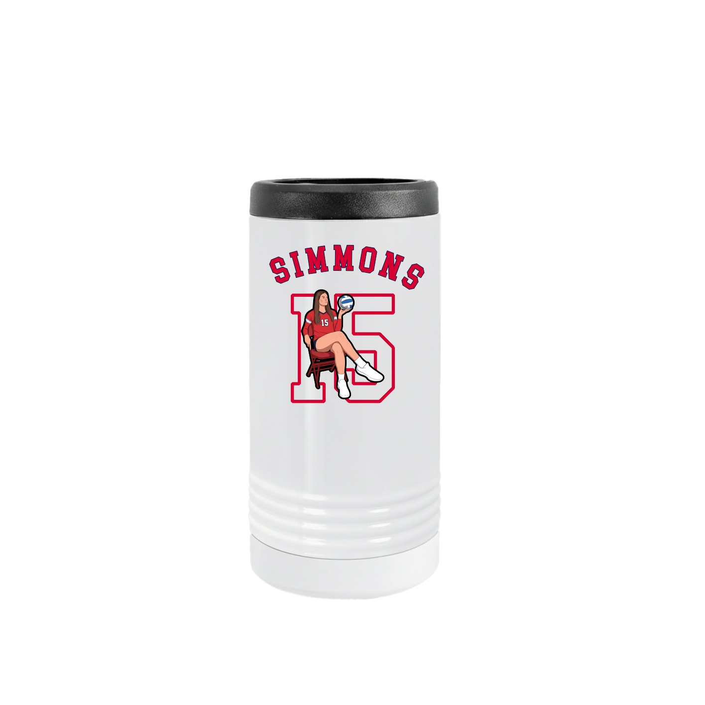 Slim Beverage Holder — Shirsey Arch in White