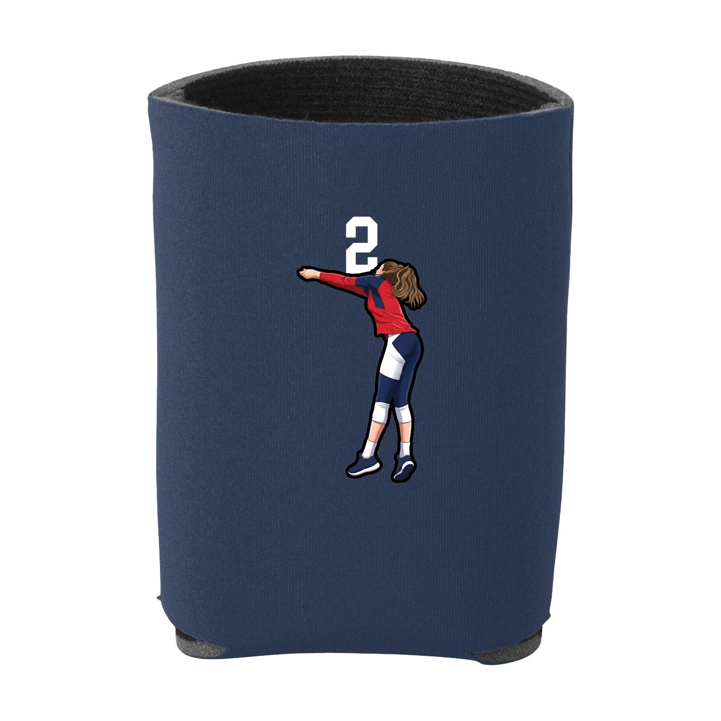 Can Holder — Number Top in Navy
