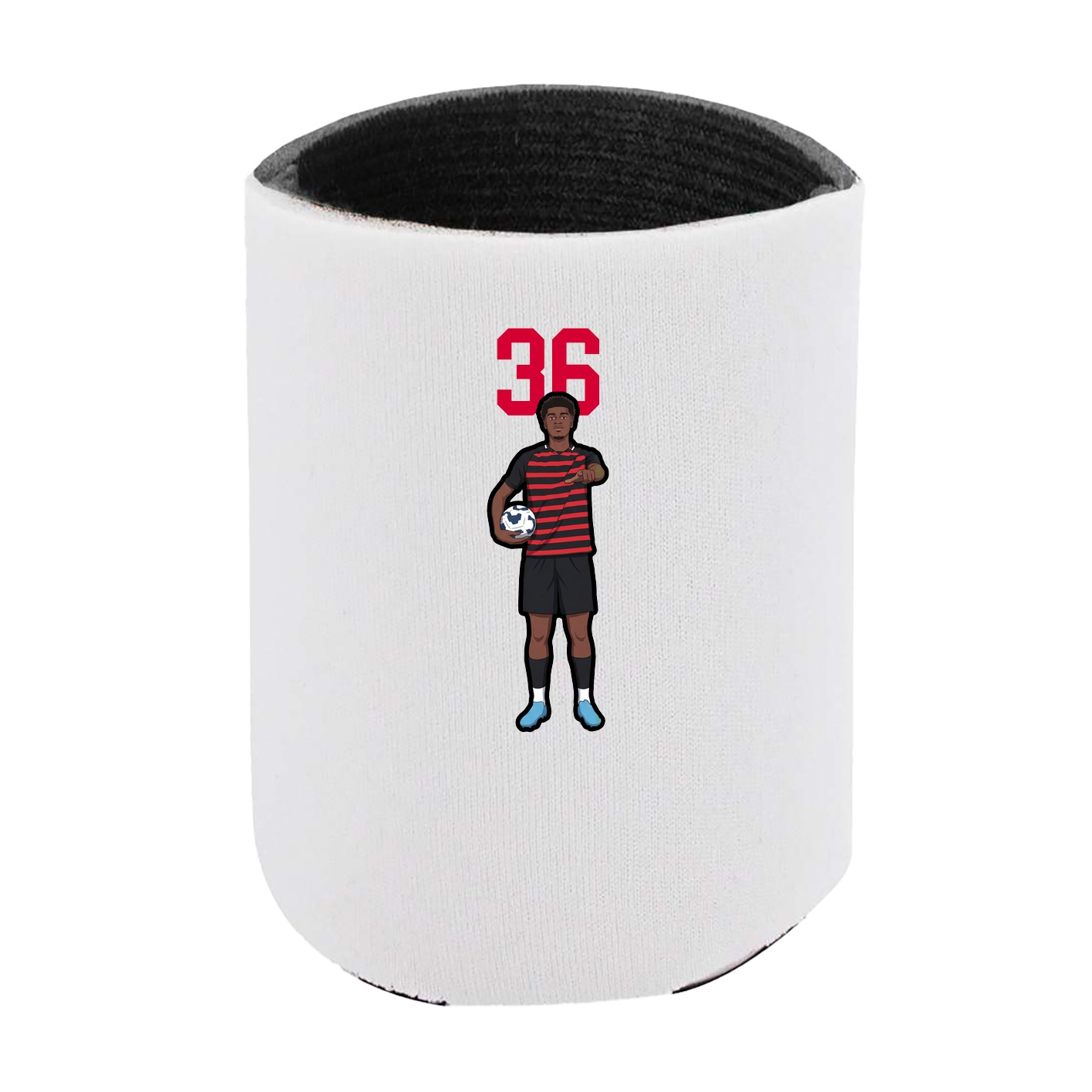 Can Holder — Number Top in White