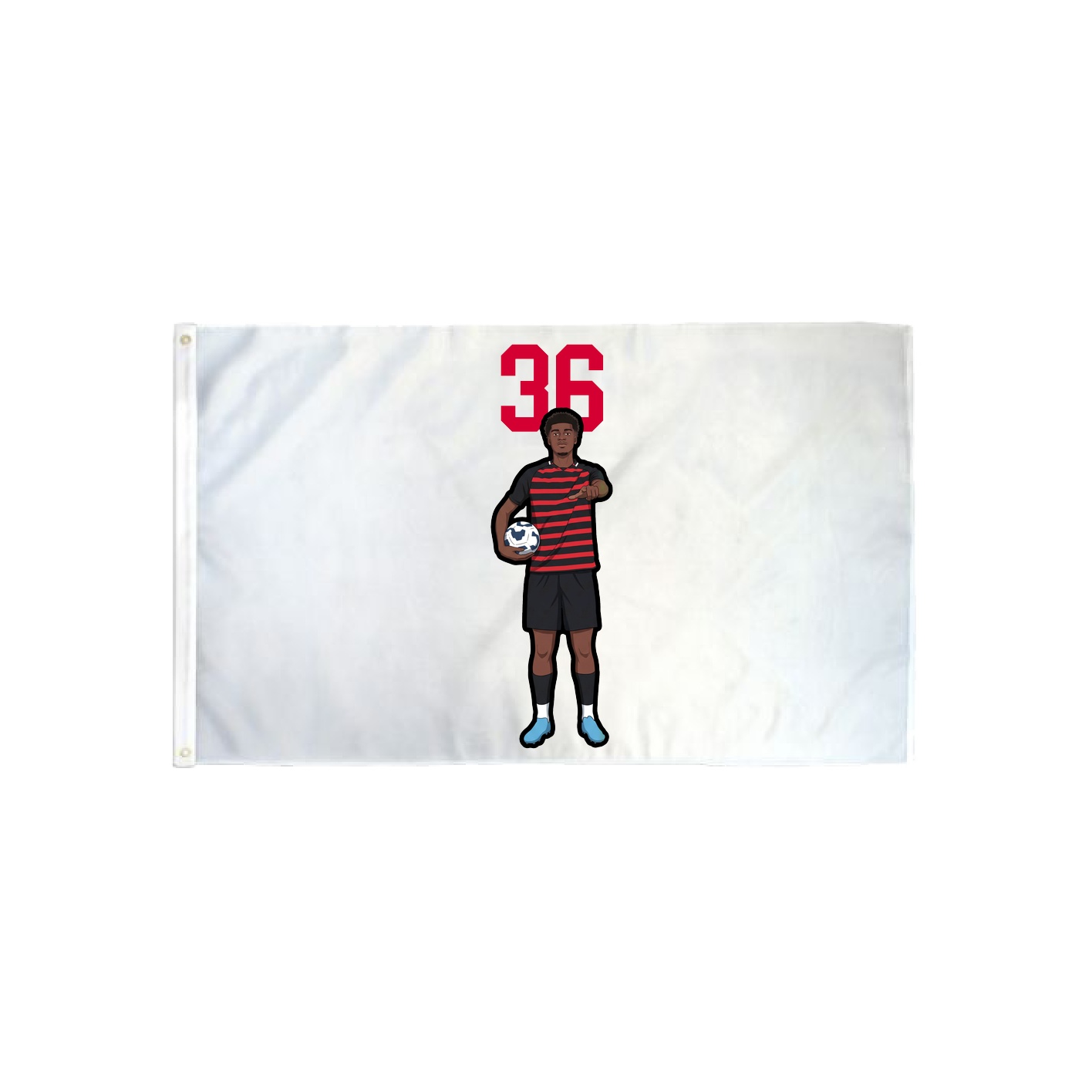 3x5 Flag — Number Top in Classic