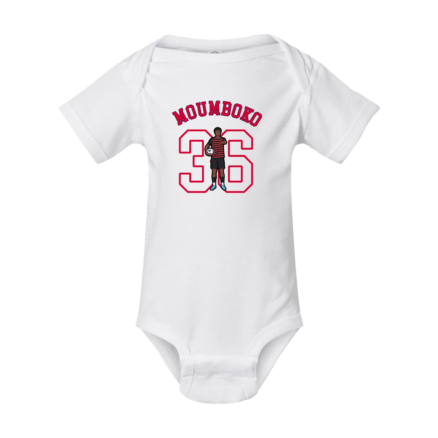 Baby Onesie — Shirsey Arch in White