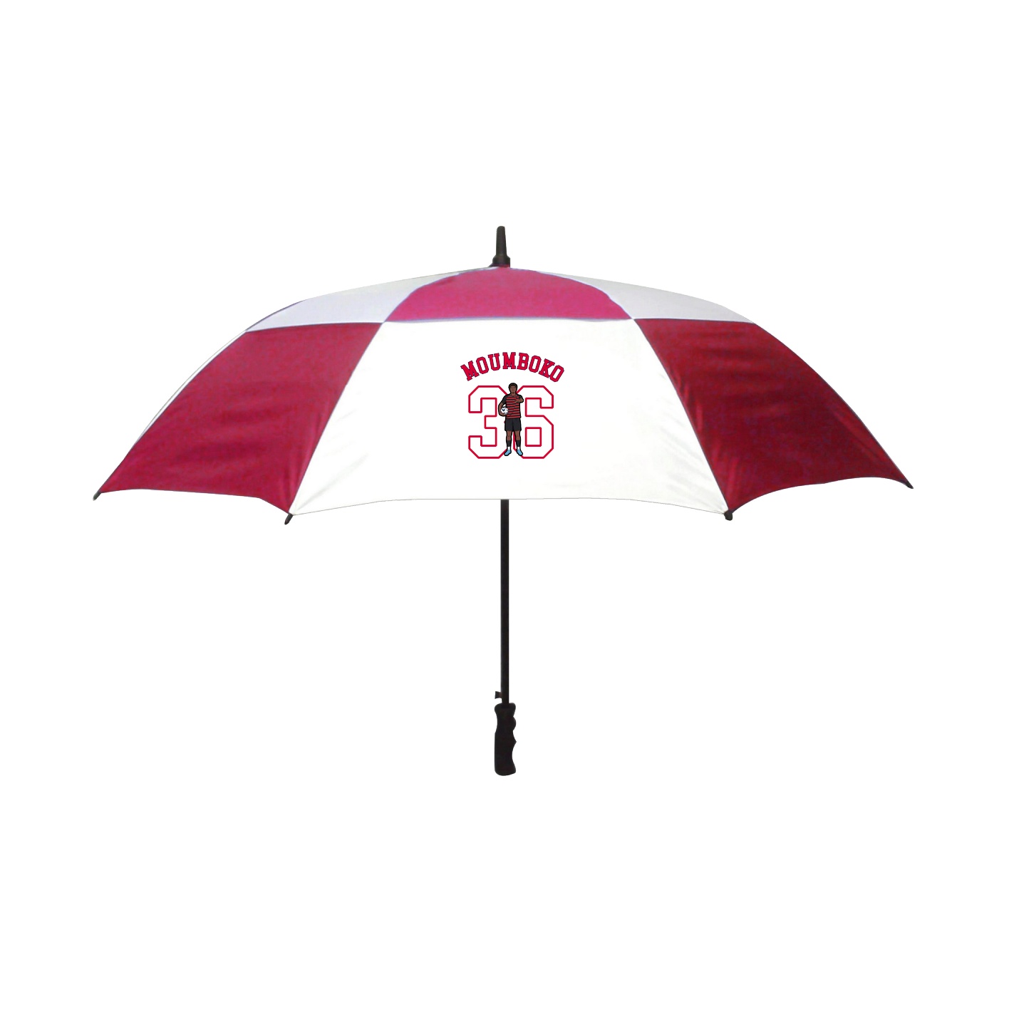 Golf Umbrella — Shirsey Arch in Red