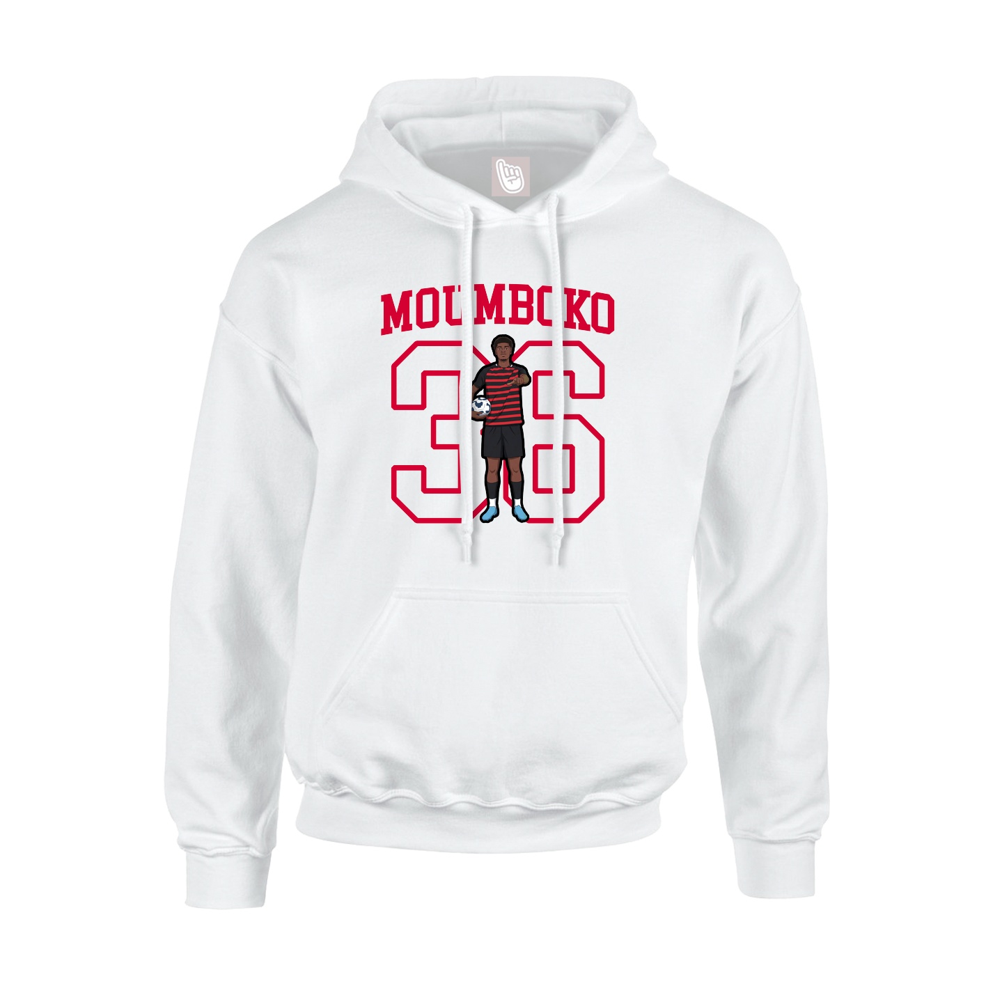Hoodie — Shirsey in White