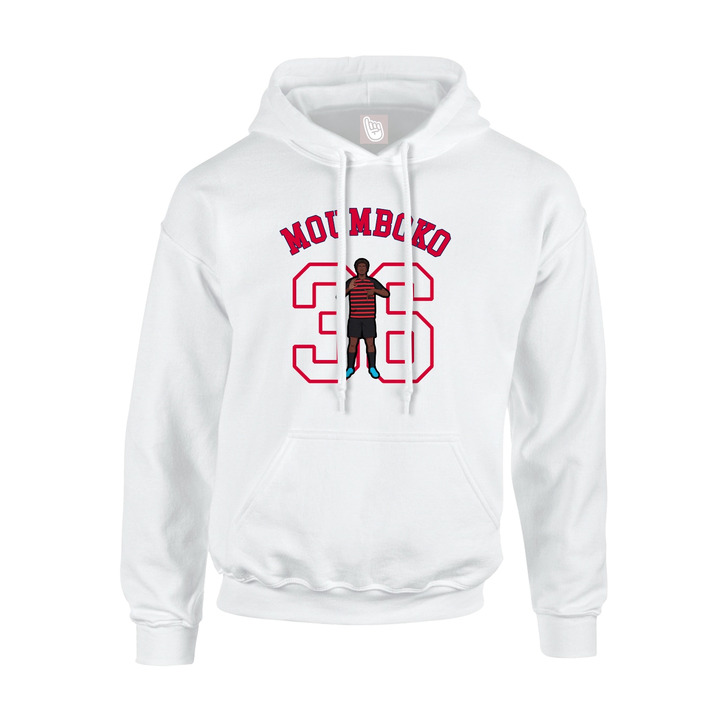 Hoodie — Shirsey Arch in White