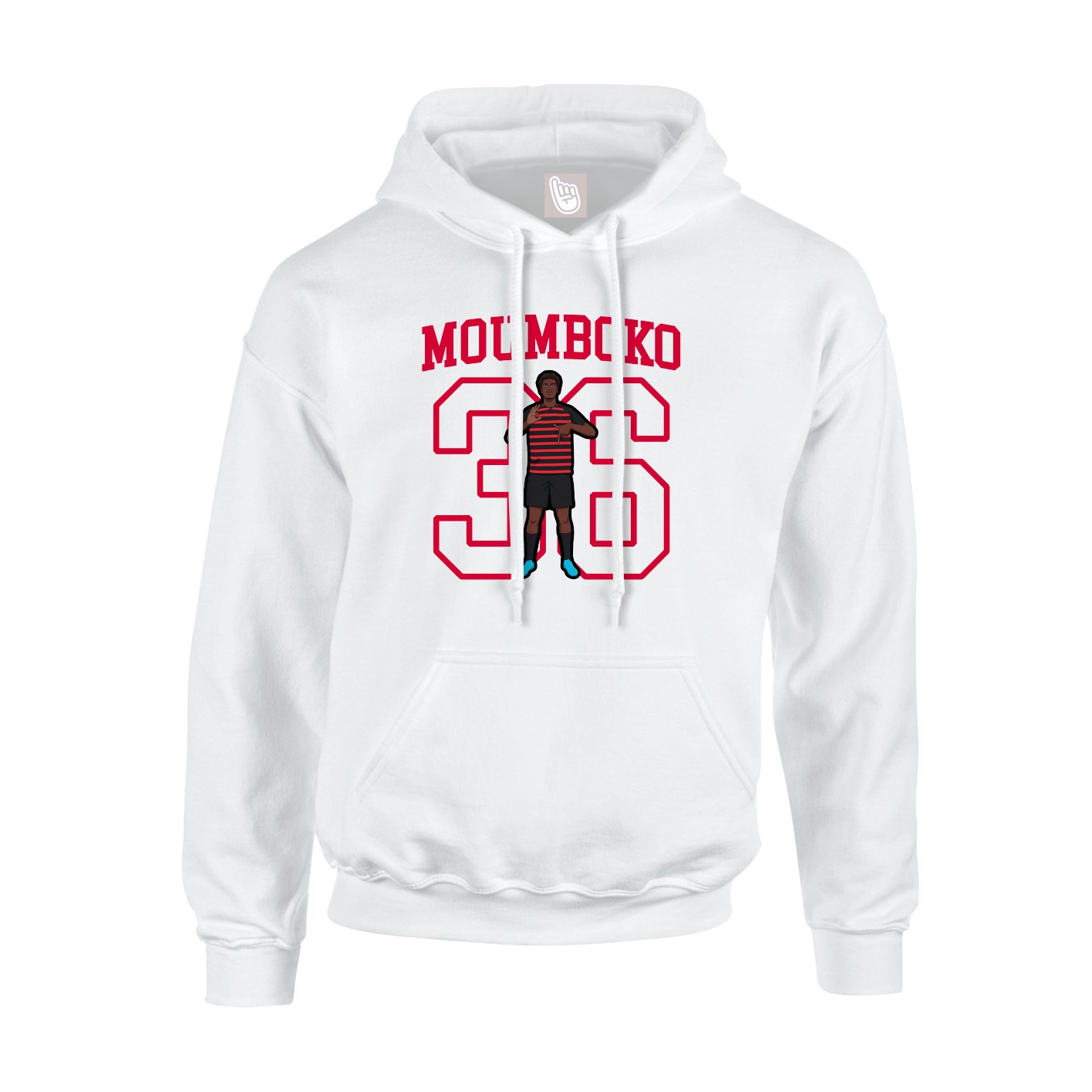 Hoodie — Shirsey in White