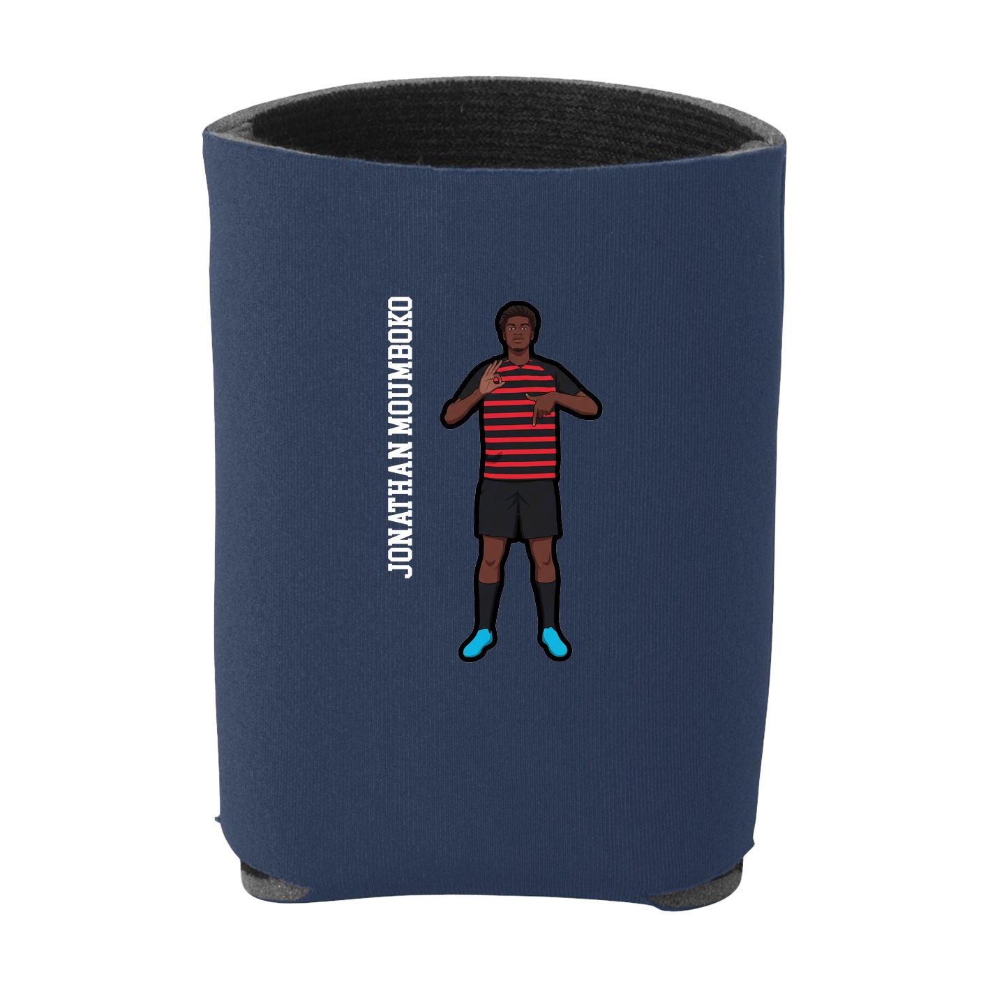 Can Holder — Name Vertical in Navy