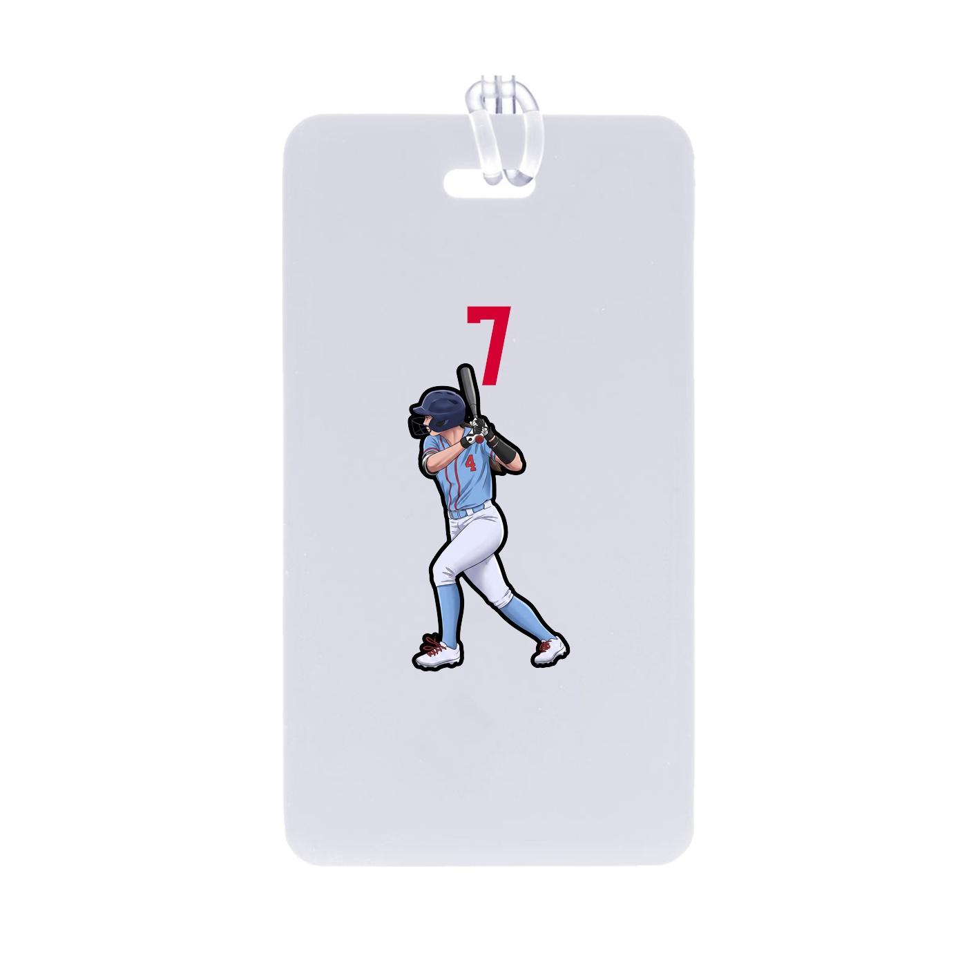 Bag Tag — Number Top in Classic