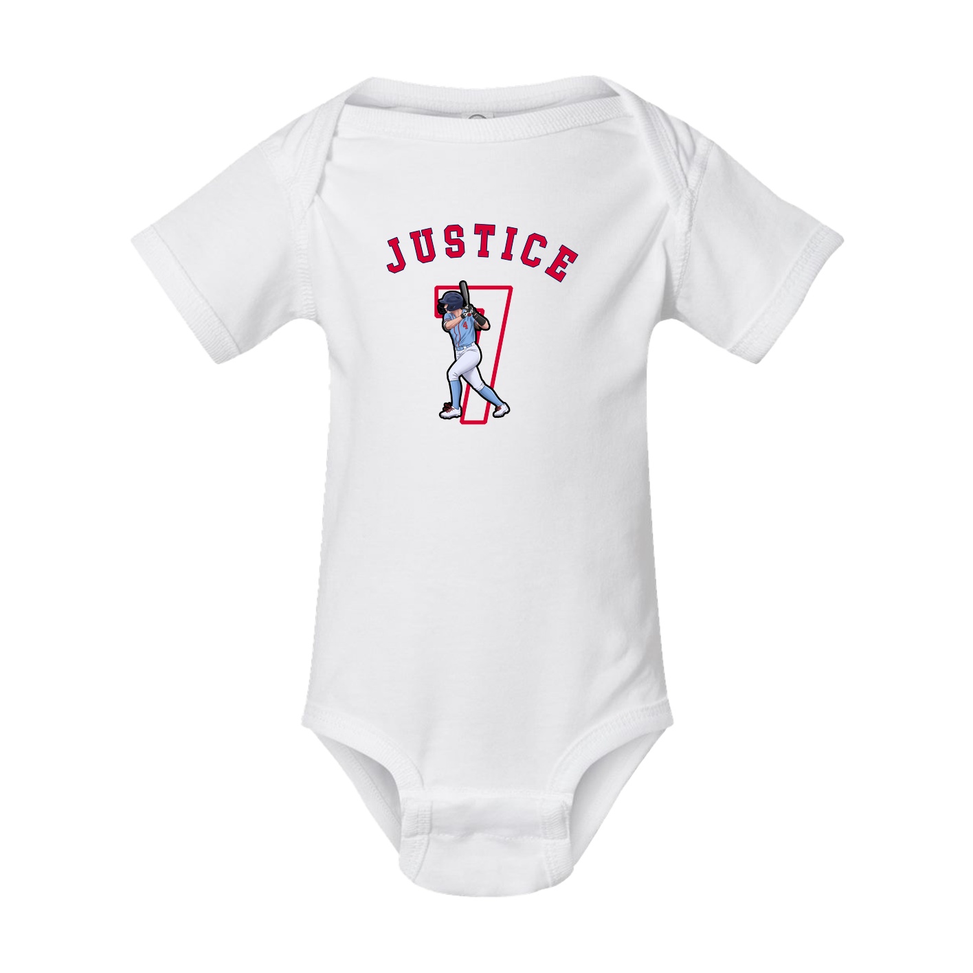 Baby Onesie — Shirsey Arch in White