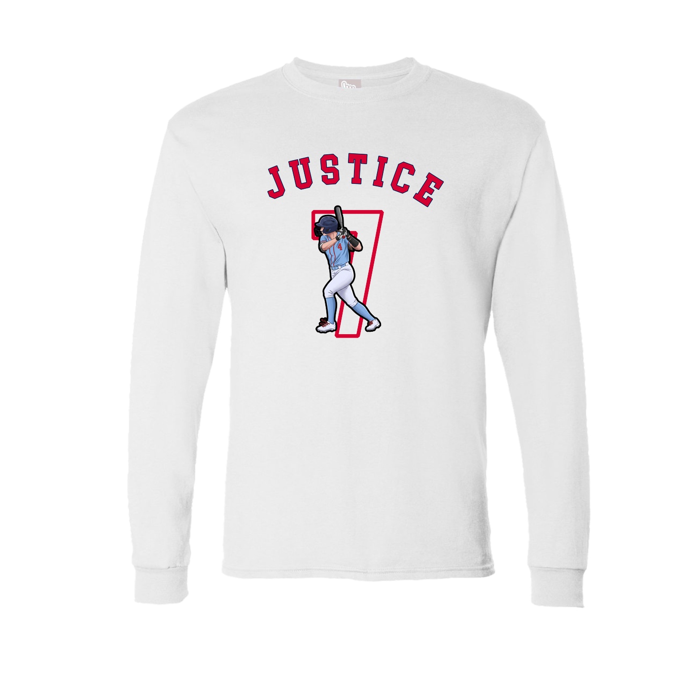Long Sleeve Tee — Shirsey Arch in White