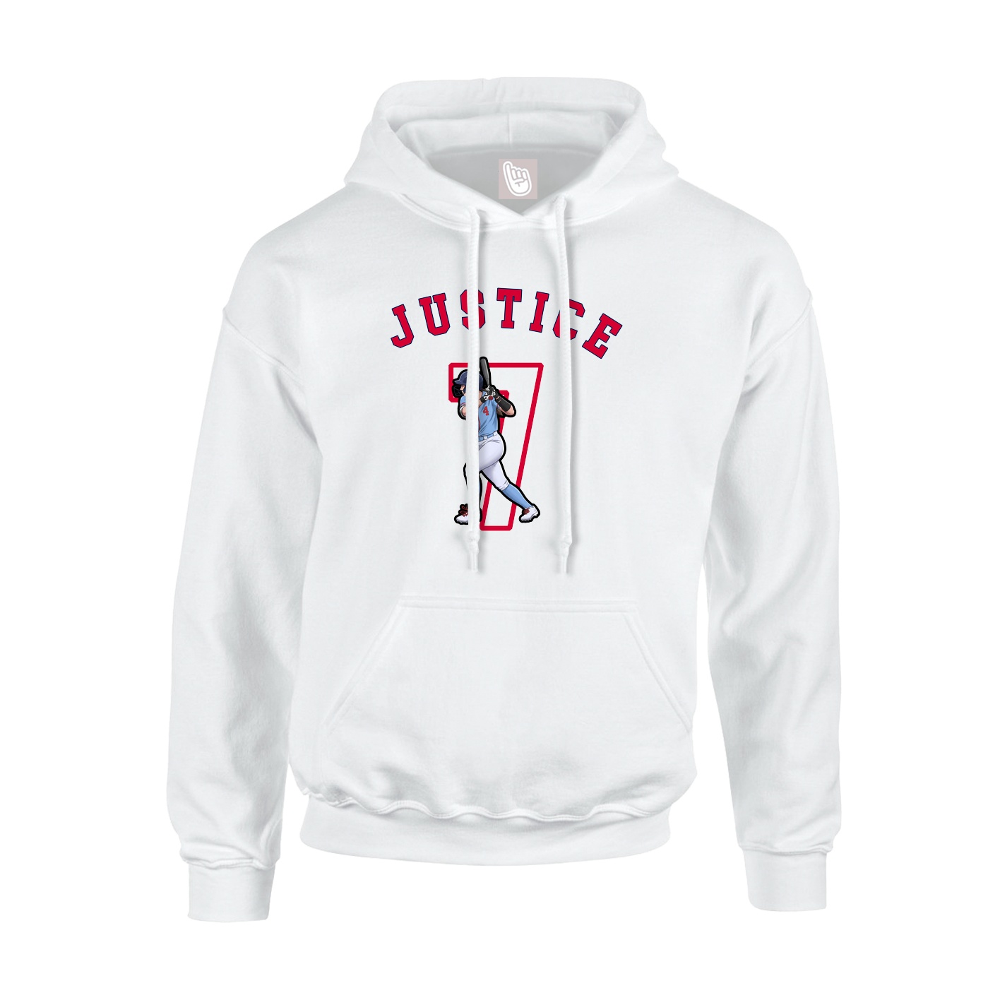 Hoodie — Shirsey Arch in White