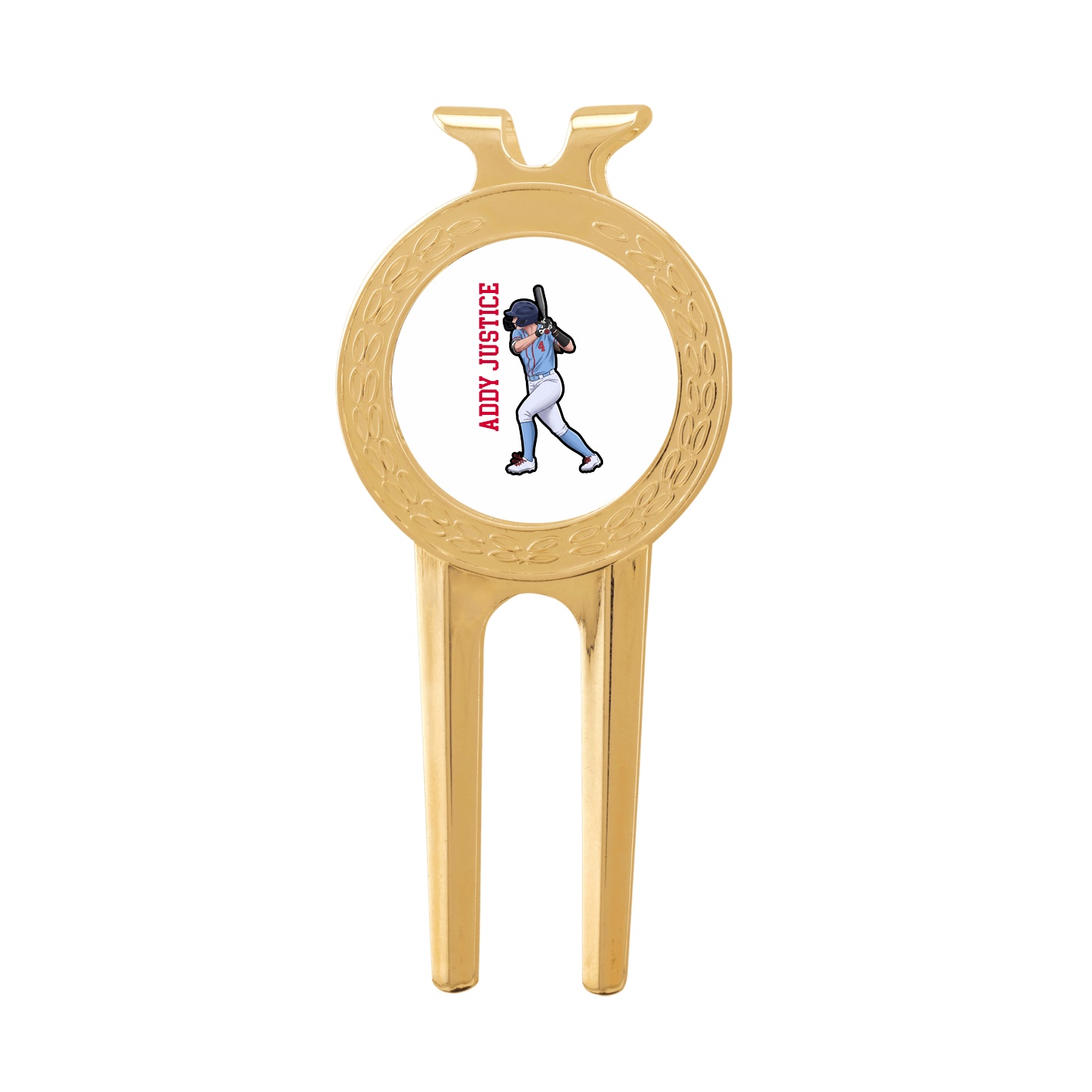 Divot Tool with Ball Marker — Name Vertical in Classic