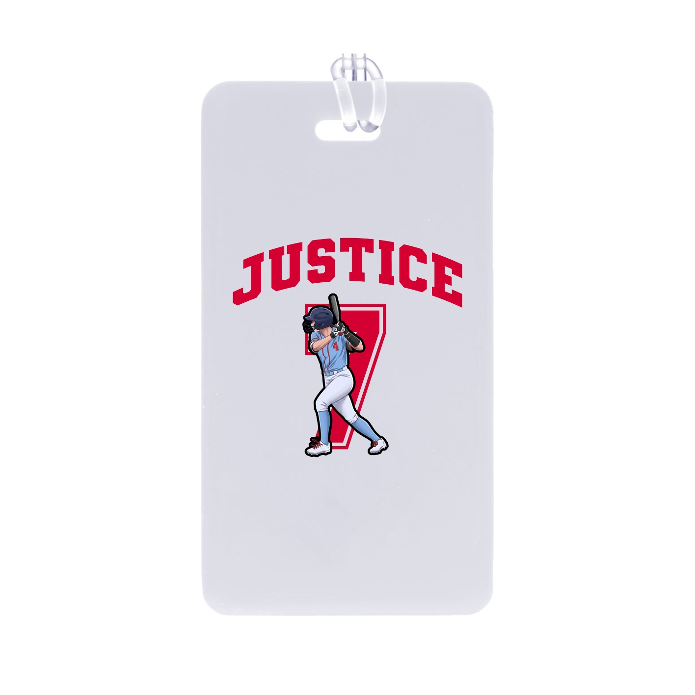 Bag Tag — Number in Classic