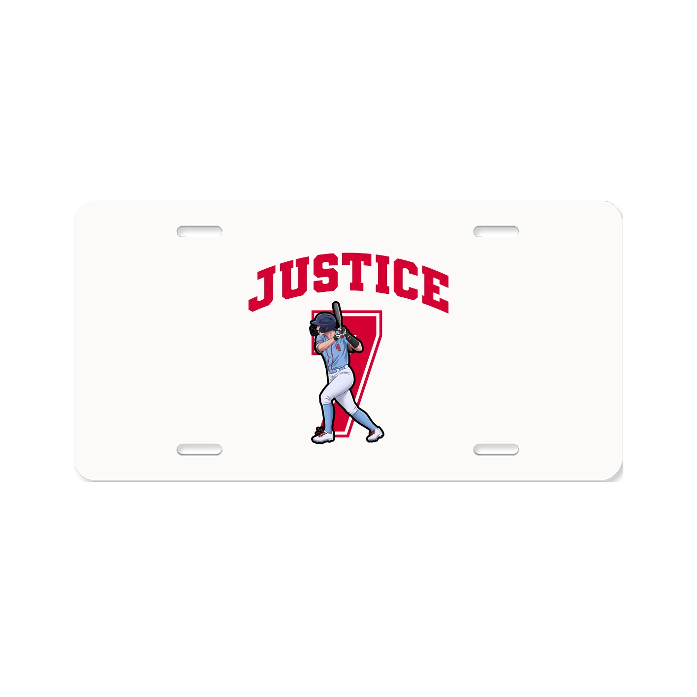 License Plate — Number in Classic