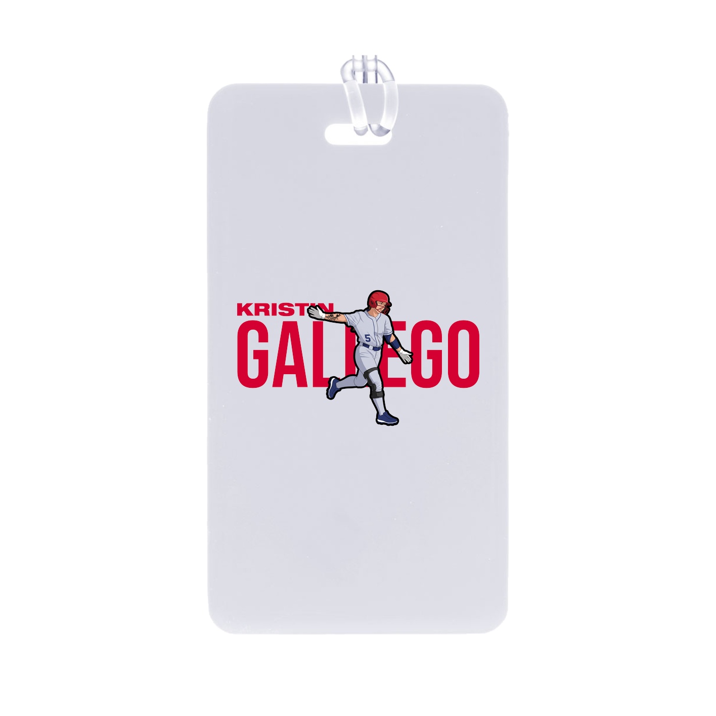 Bag Tag — Player Name in Classic