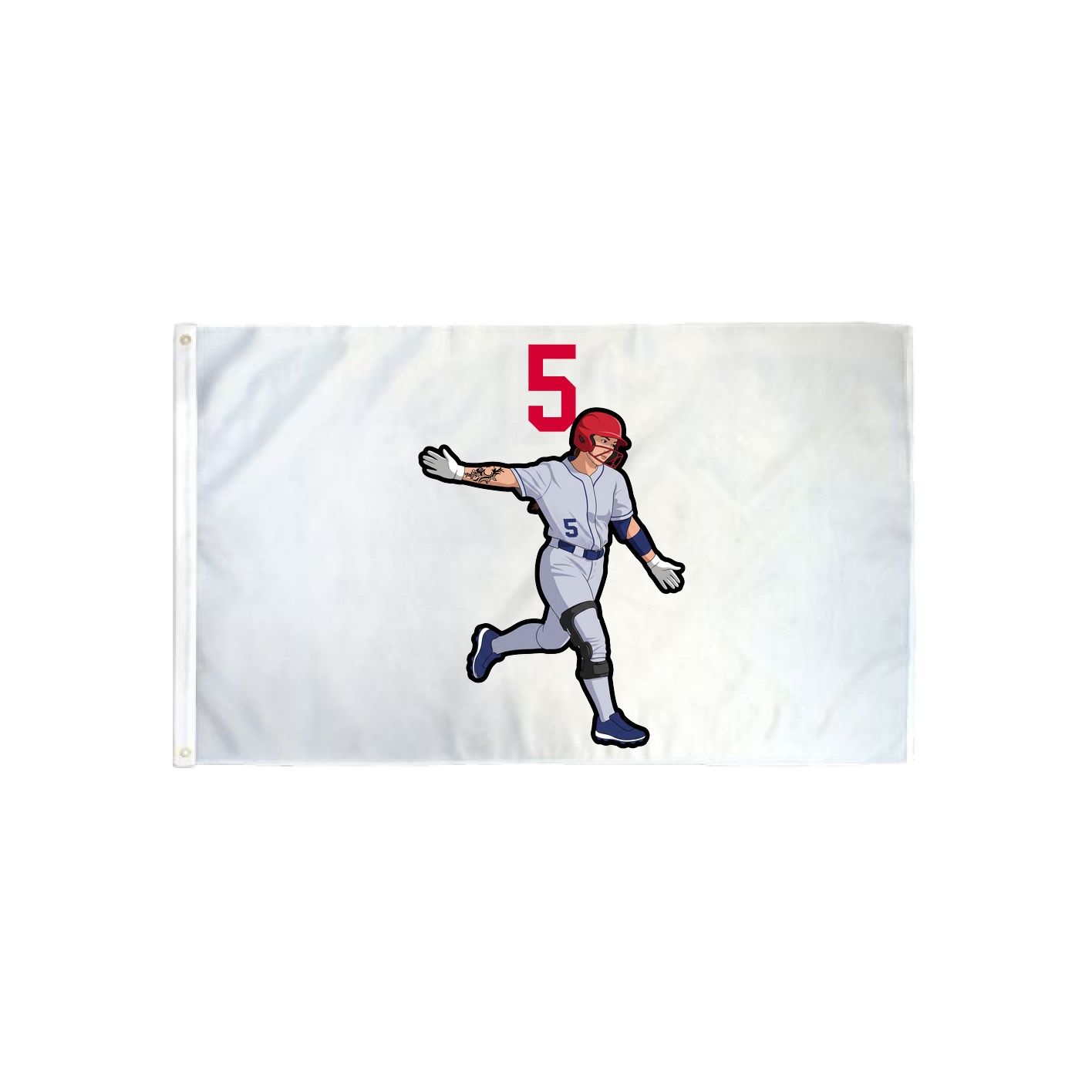 3x5 Flag — Number Top in Classic