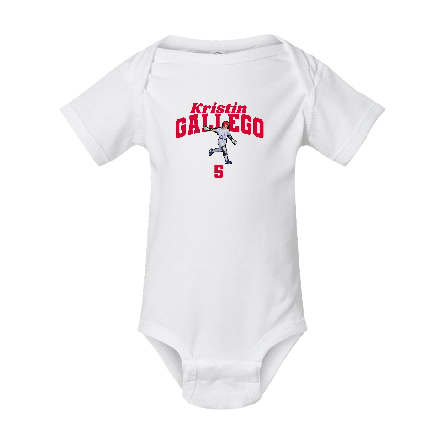 Baby Onesie — Signature Arch in White