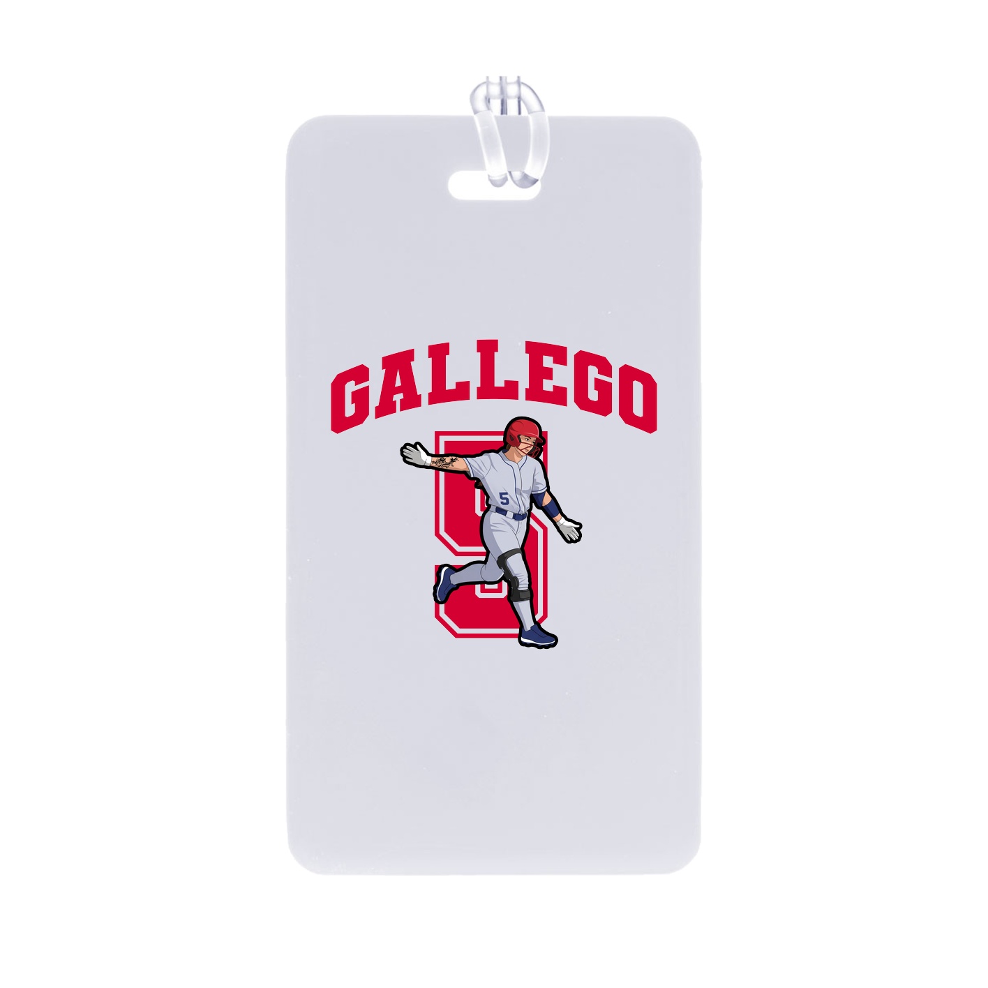 Bag Tag — Number in Classic