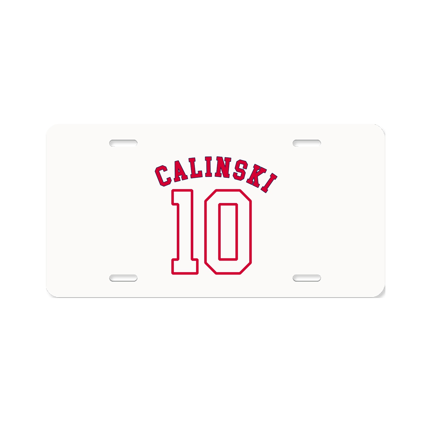 License Plate — Shirsey Arch in Classic