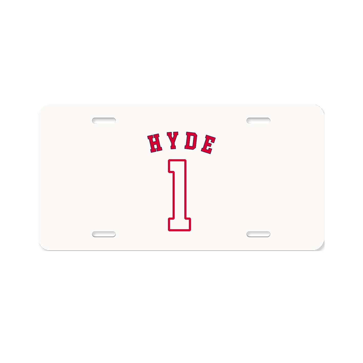 License Plate — Shirsey Arch in Classic