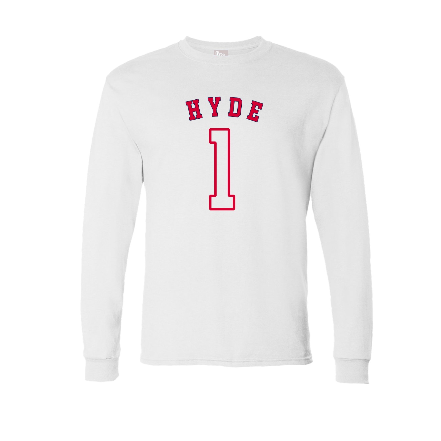 Long Sleeve Tee — Shirsey Arch in White