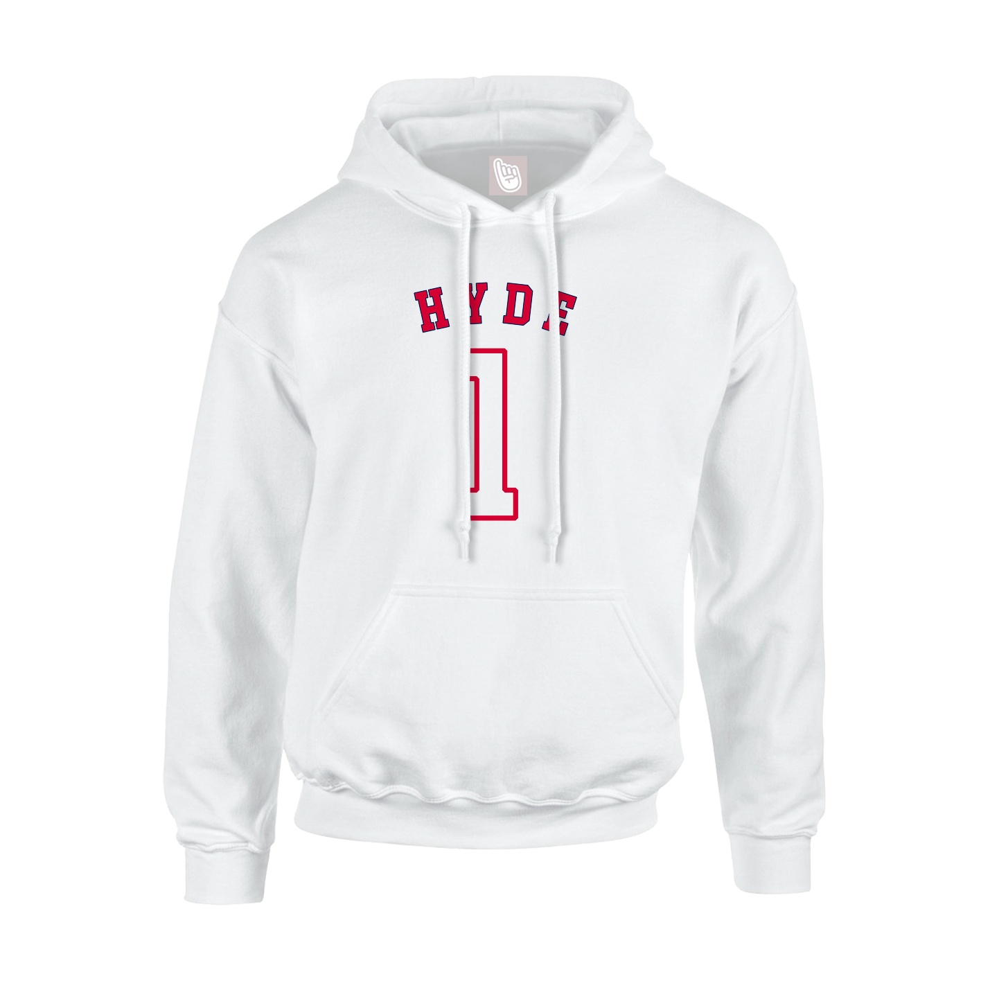 Youth Hoodie — Shirsey Arch in White