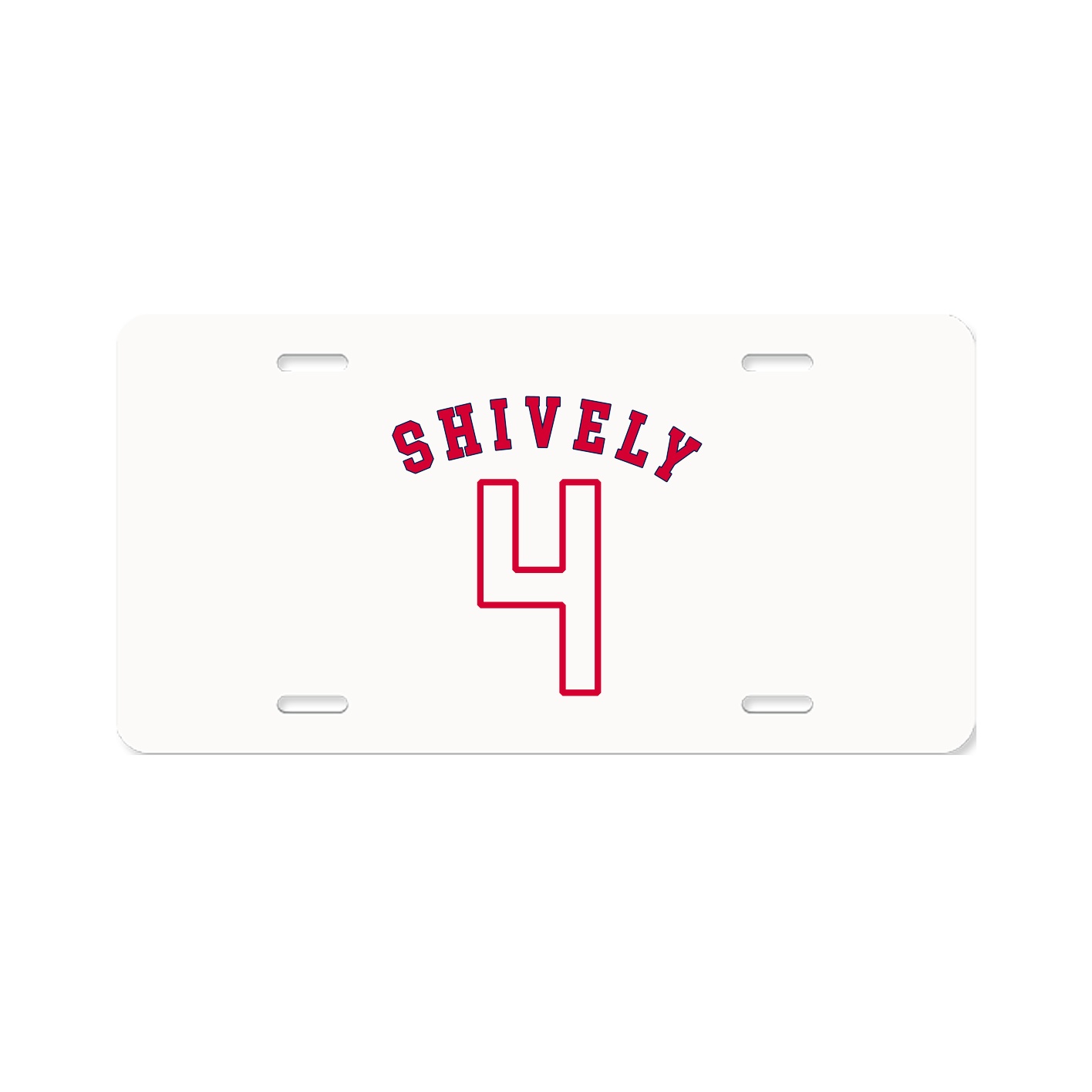 License Plate — Shirsey Arch in Classic