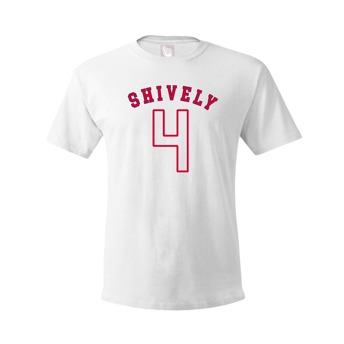 Youth Tee — Shirsey Arch in White