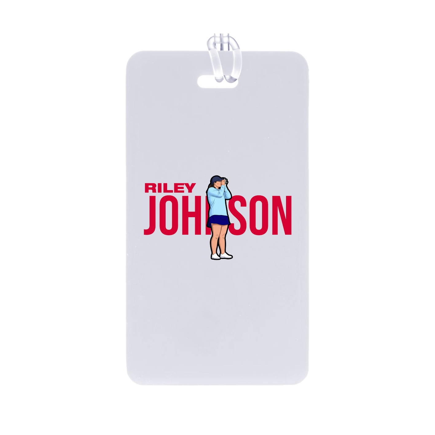 Bag Tag — Player Name in Classic