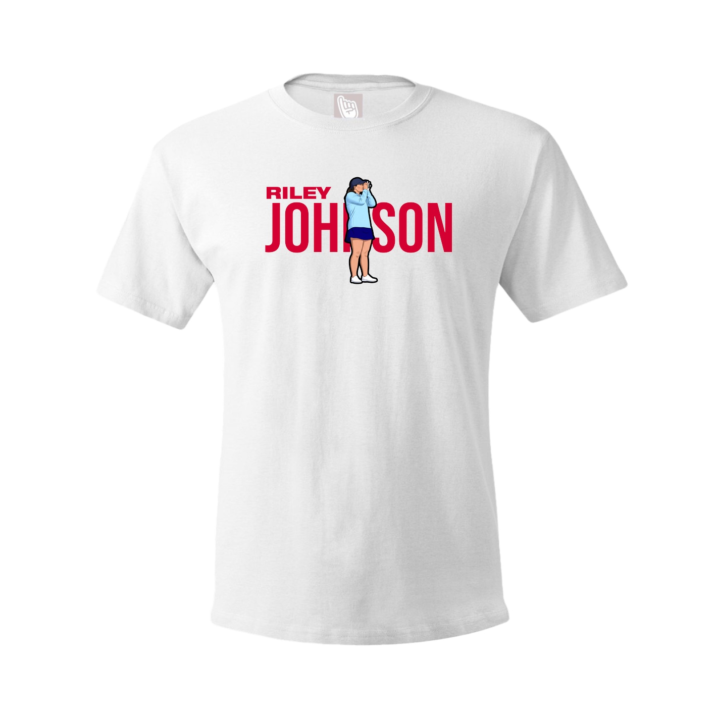 Youth Tee — Player Name in White