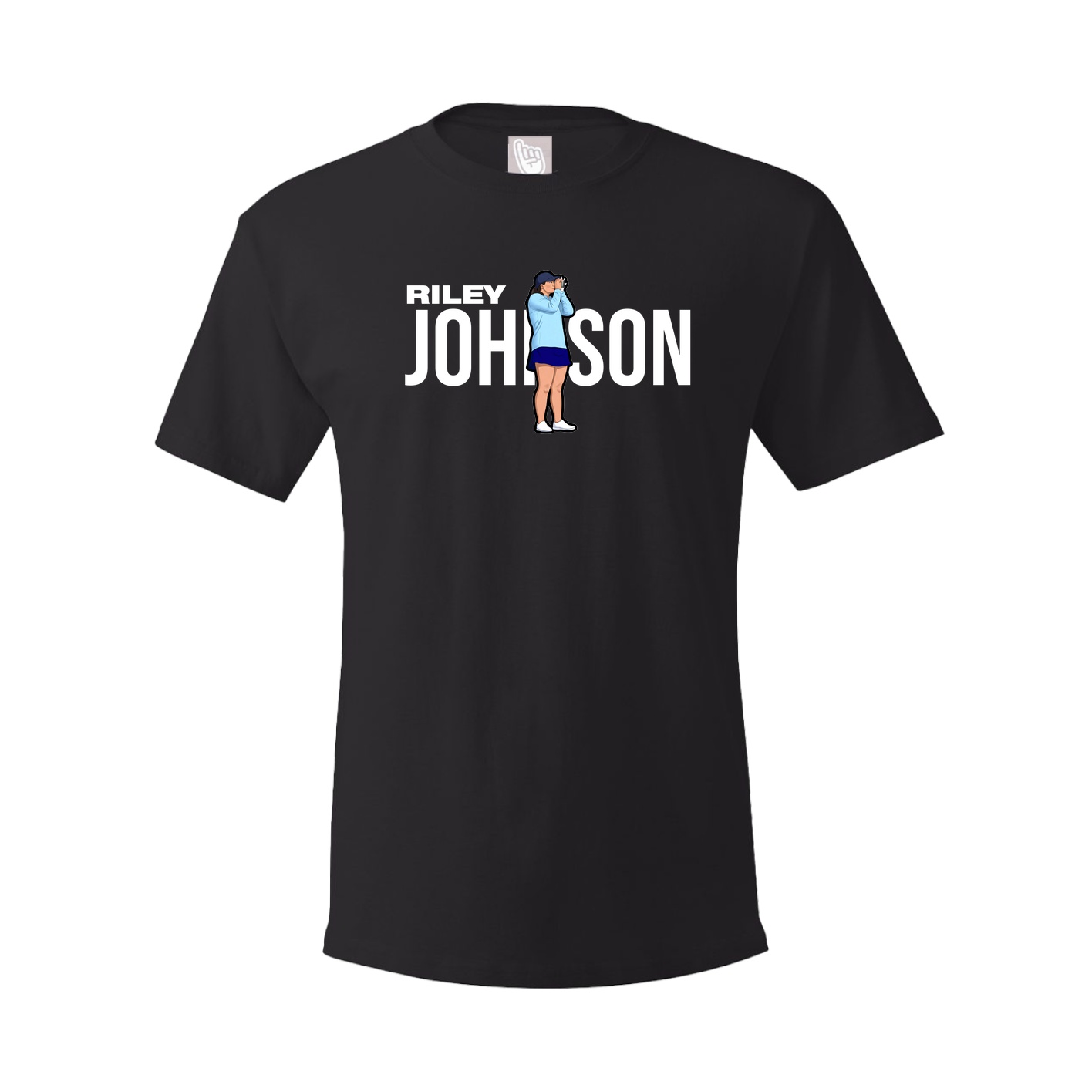 Youth Tee — Player Name in Black