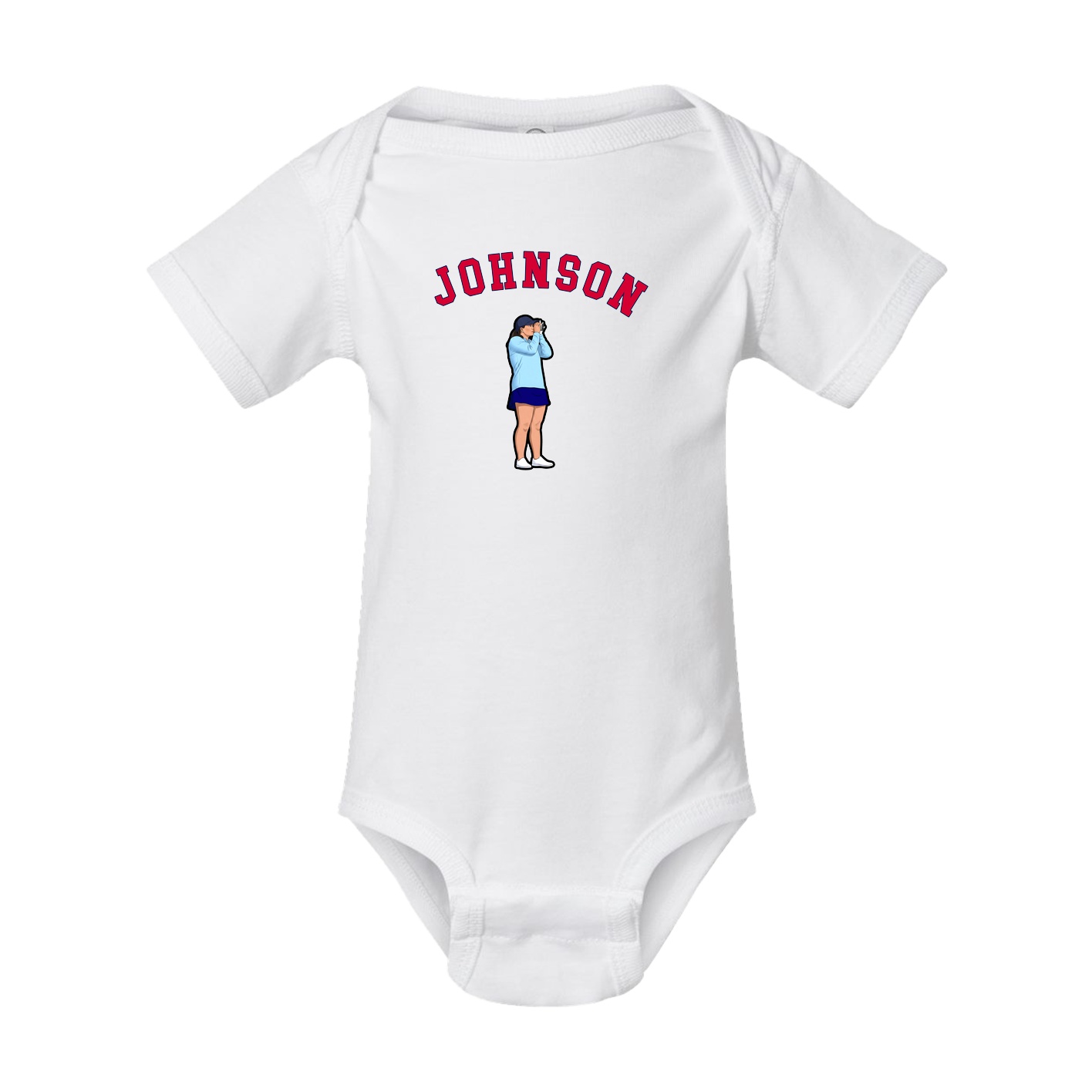 Baby Onesie — Shirsey Arch in White
