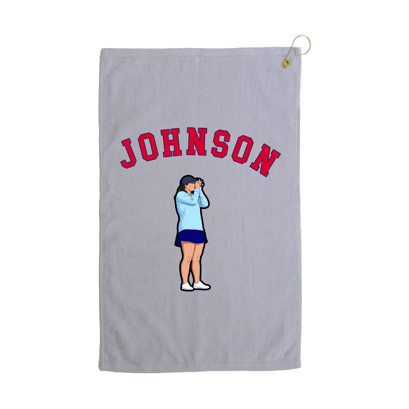 Golf Towel — Shirsey Arch in Grey