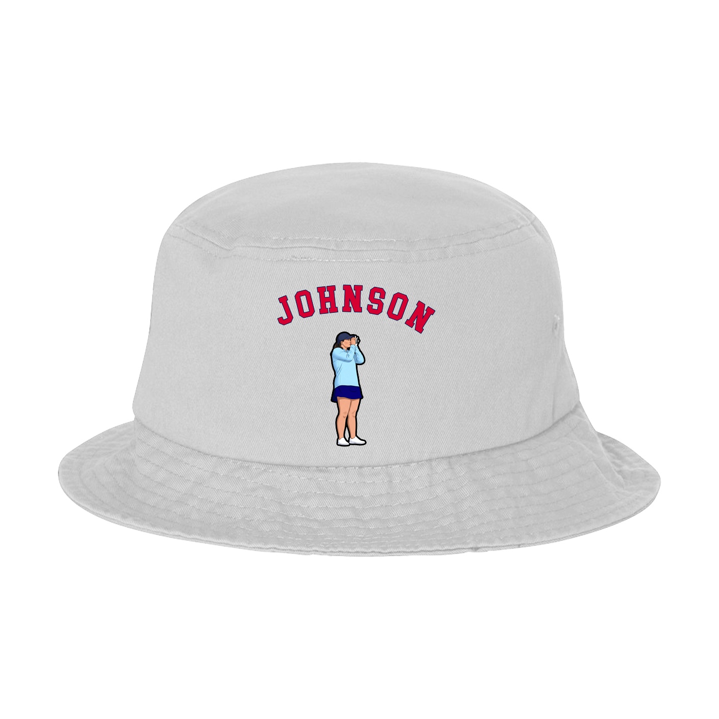 Bucket Cap — Shirsey Arch in White