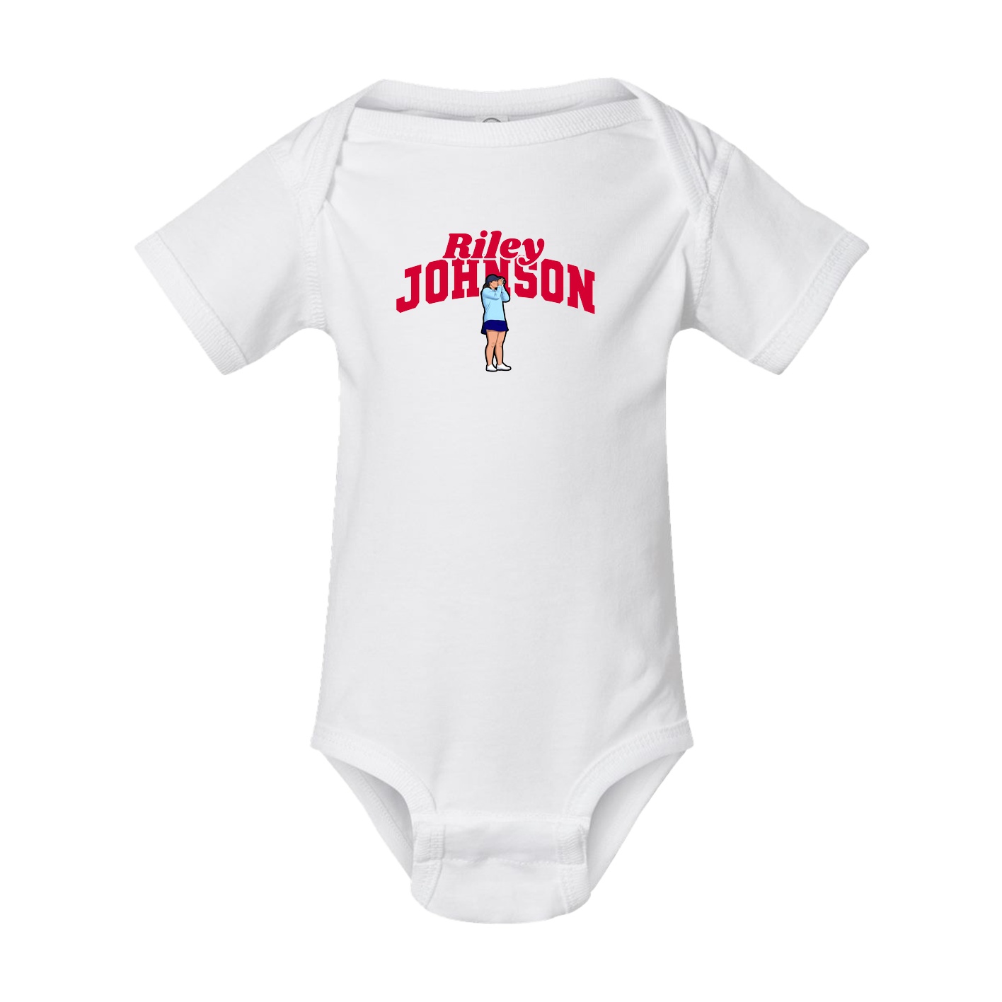 Baby Onesie — Signature Arch in White