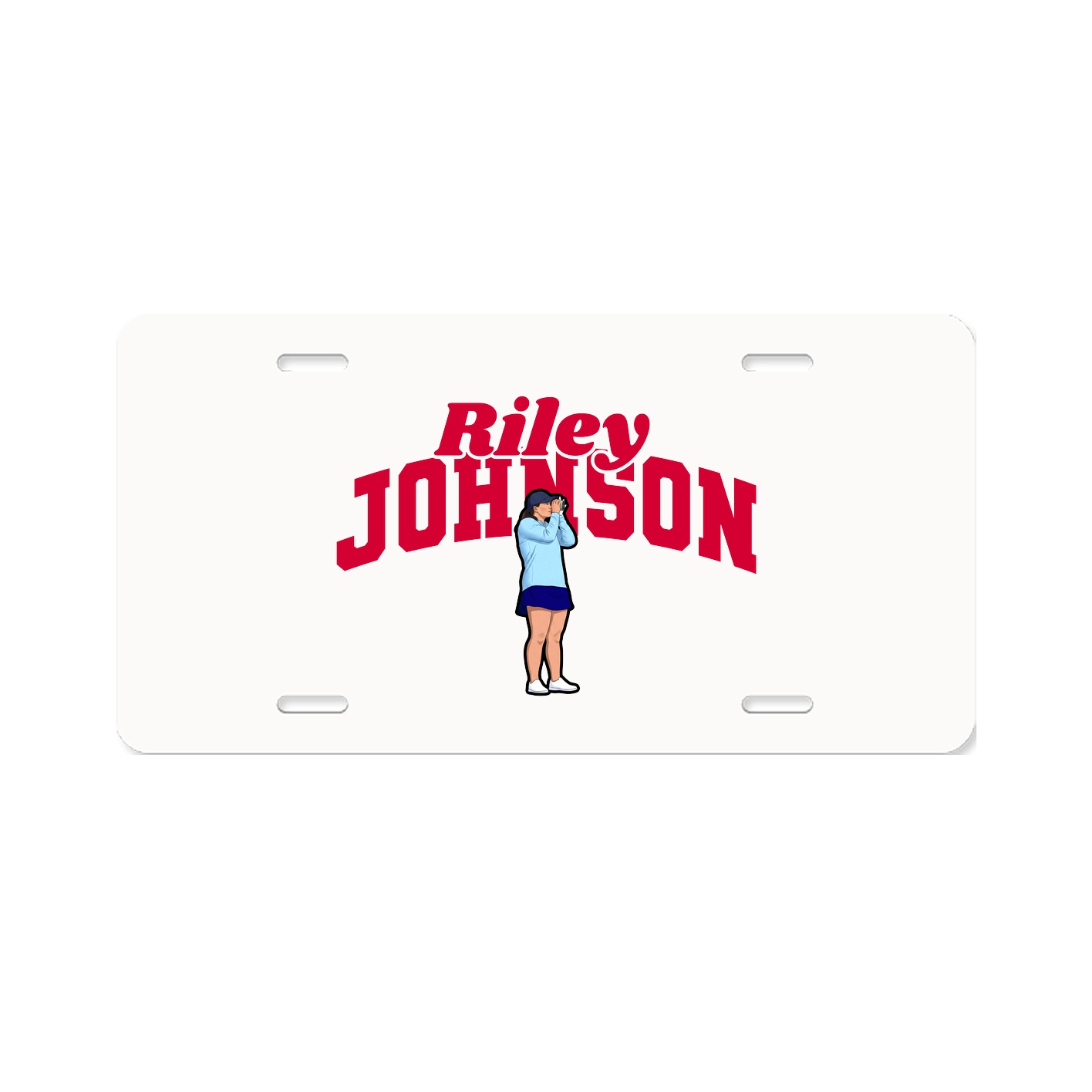License Plate — Signature Arch in Classic