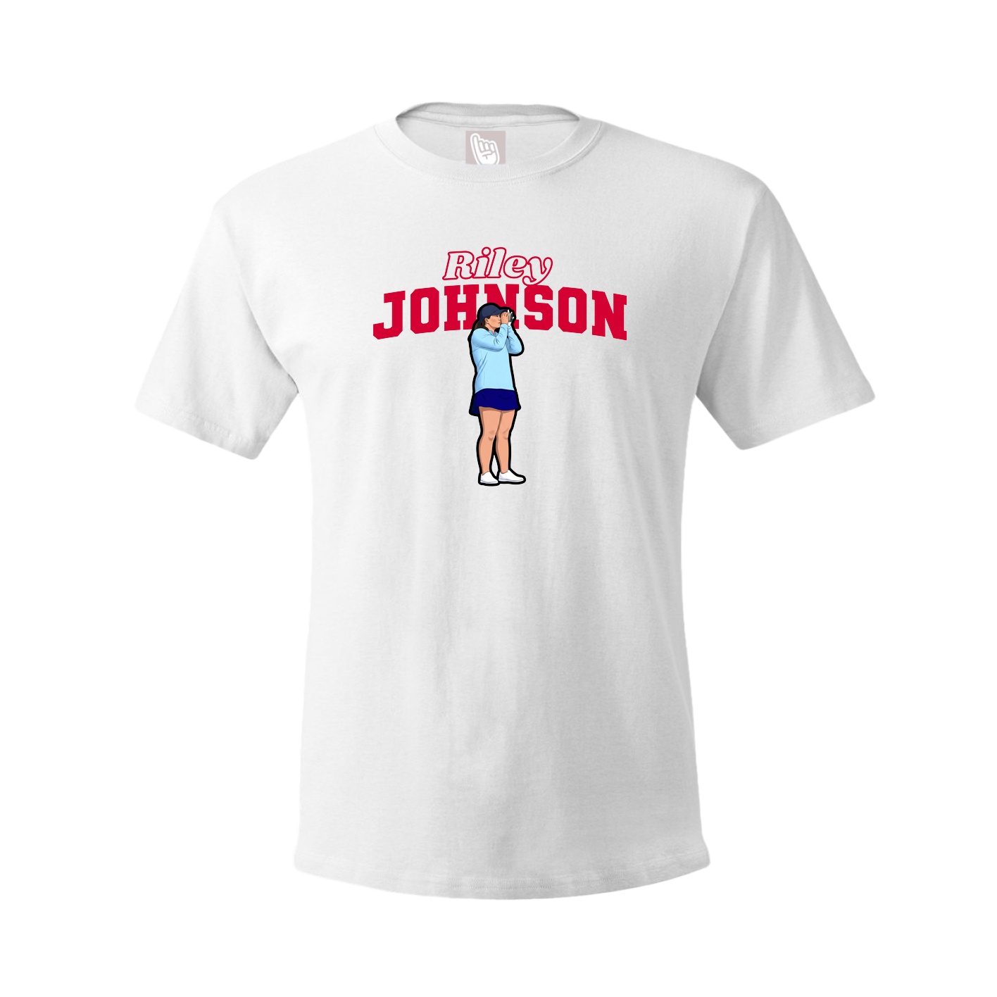 Tee — Name Arch in White