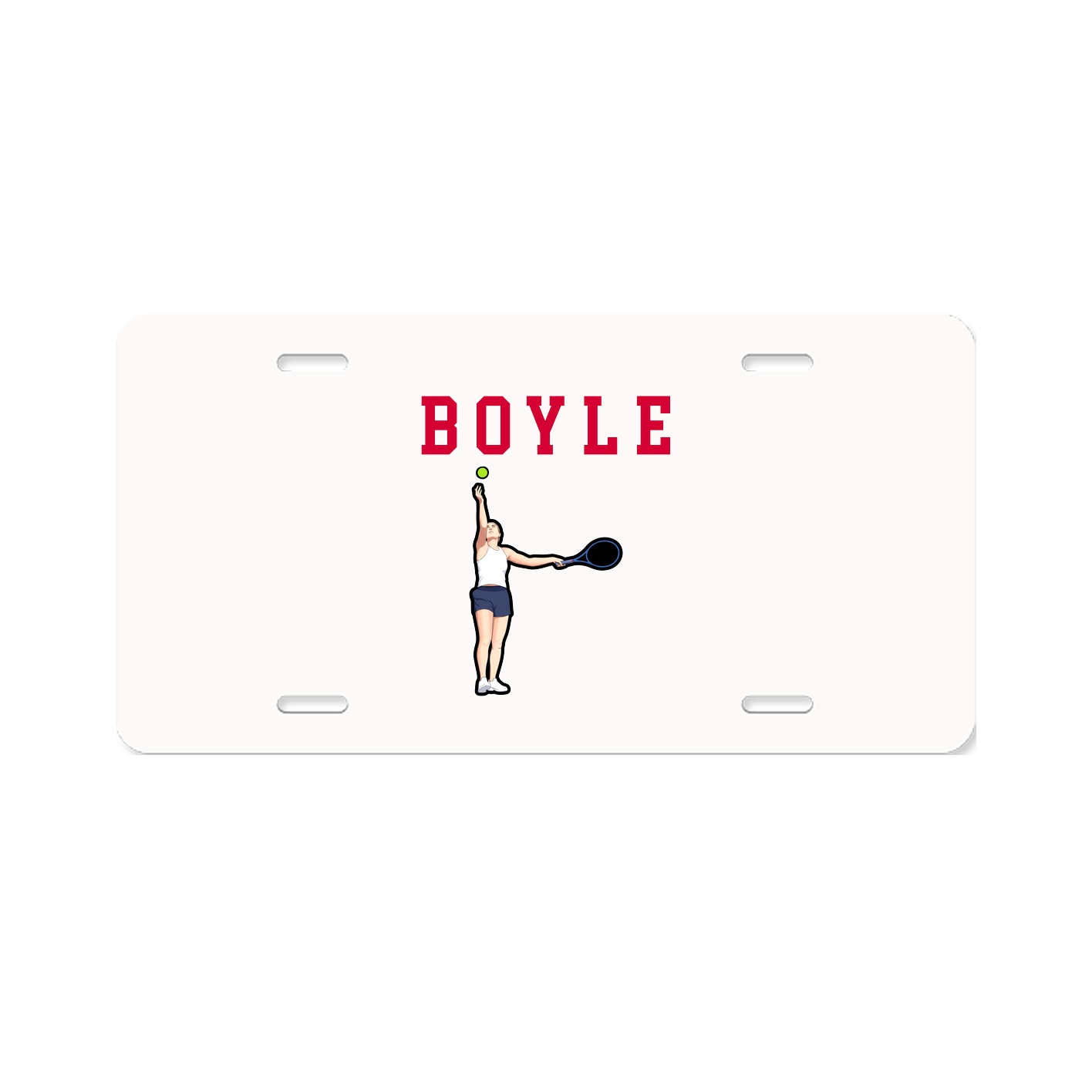 License Plate — Shirsey in Classic