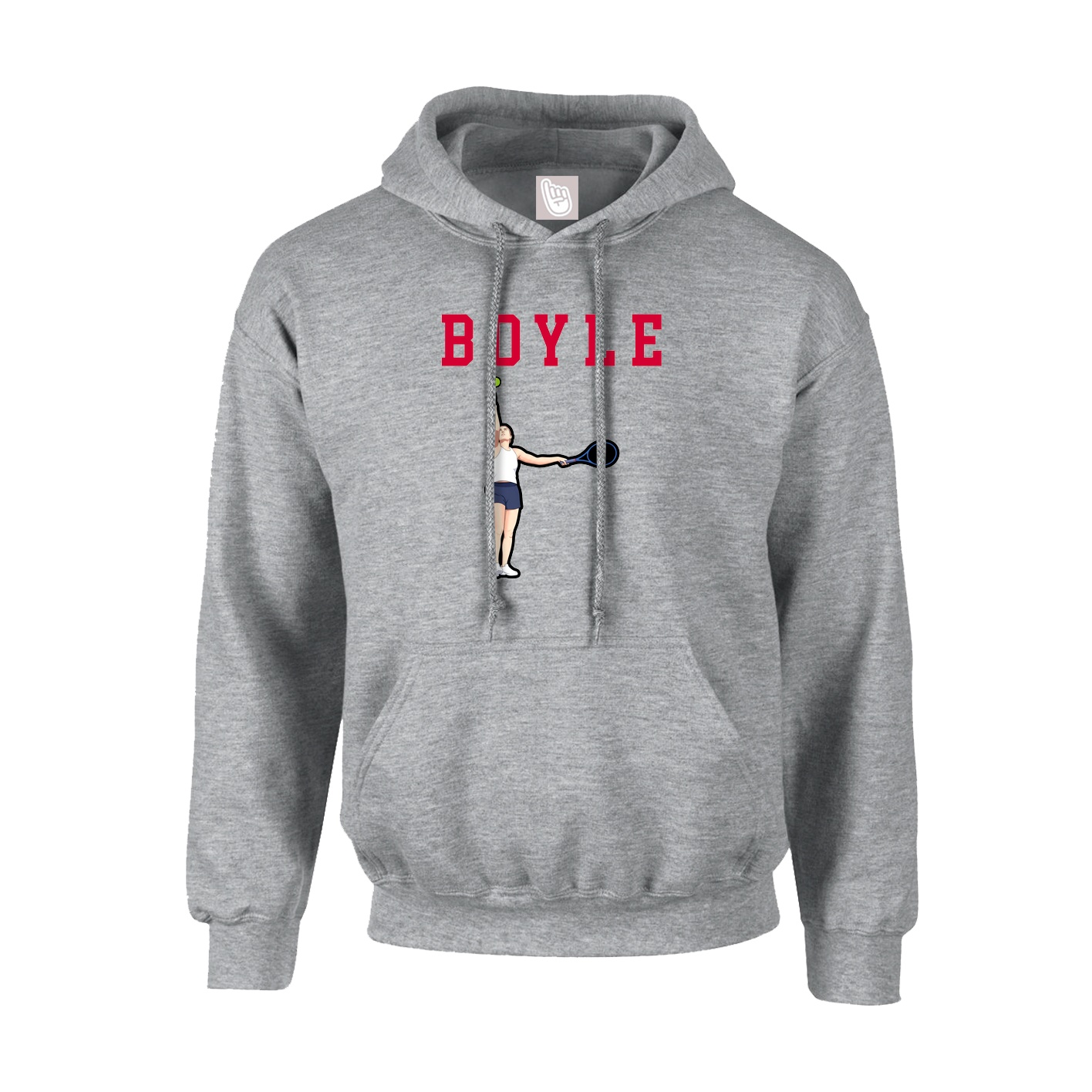 Hoodie — Shirsey in Grey