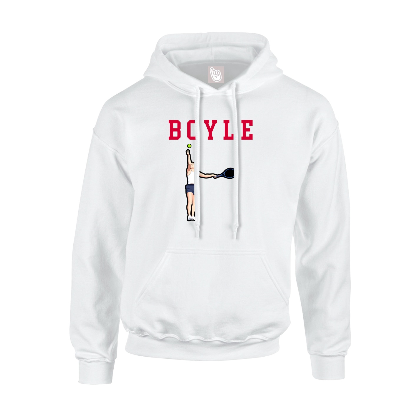 Youth Hoodie — Shirsey in White
