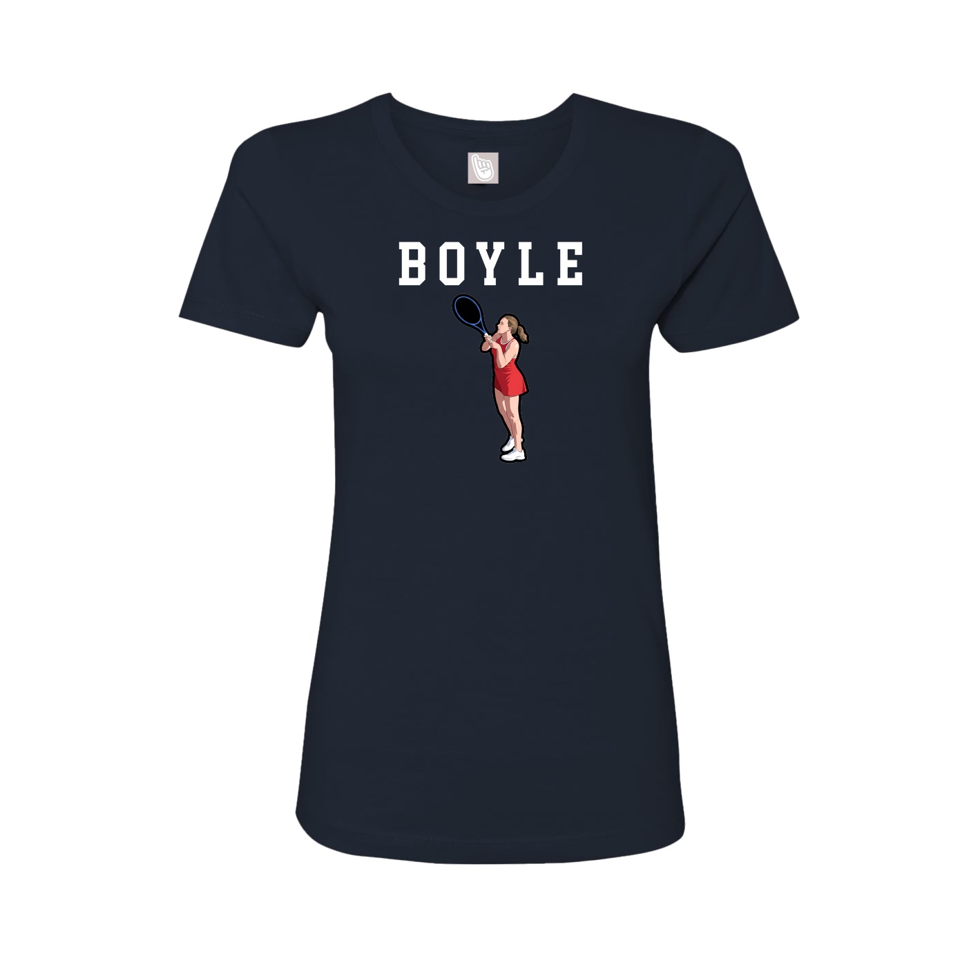 Fitted Women's Tee — Shirsey in Navy