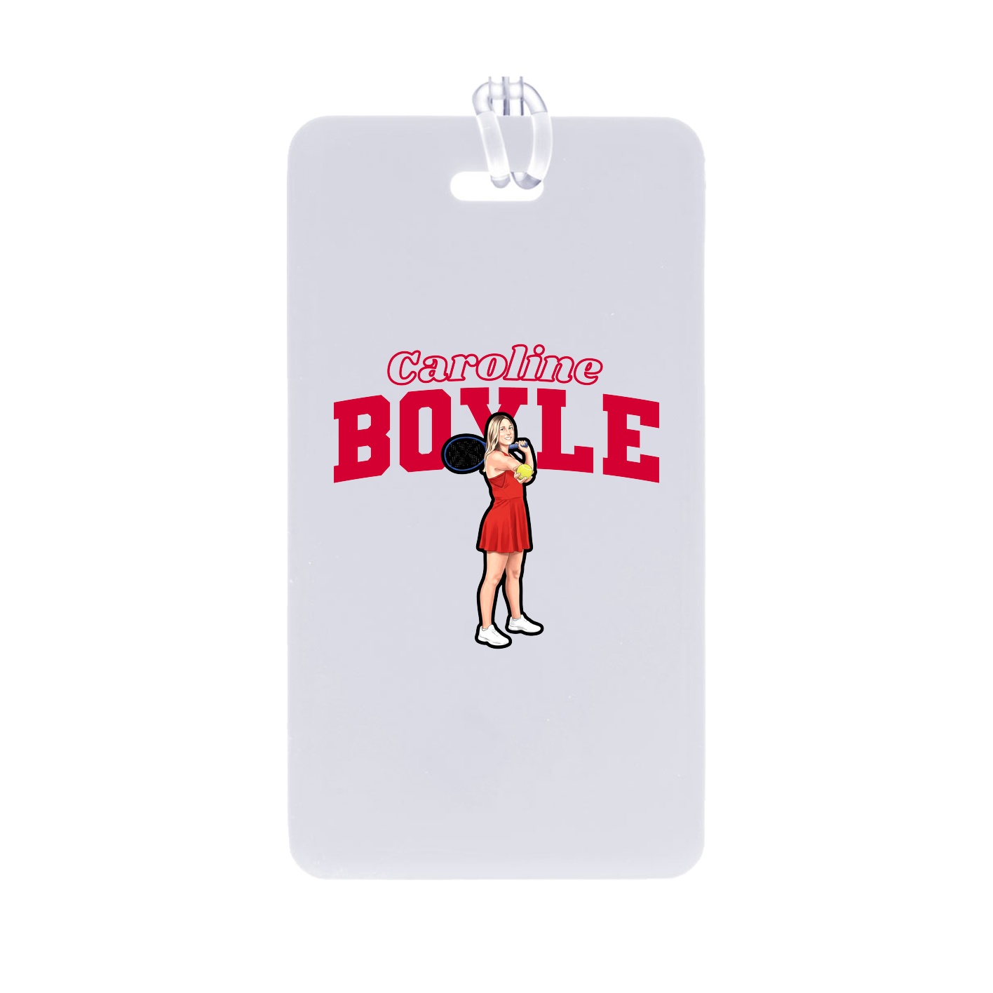Bag Tag — Name Arch in Classic