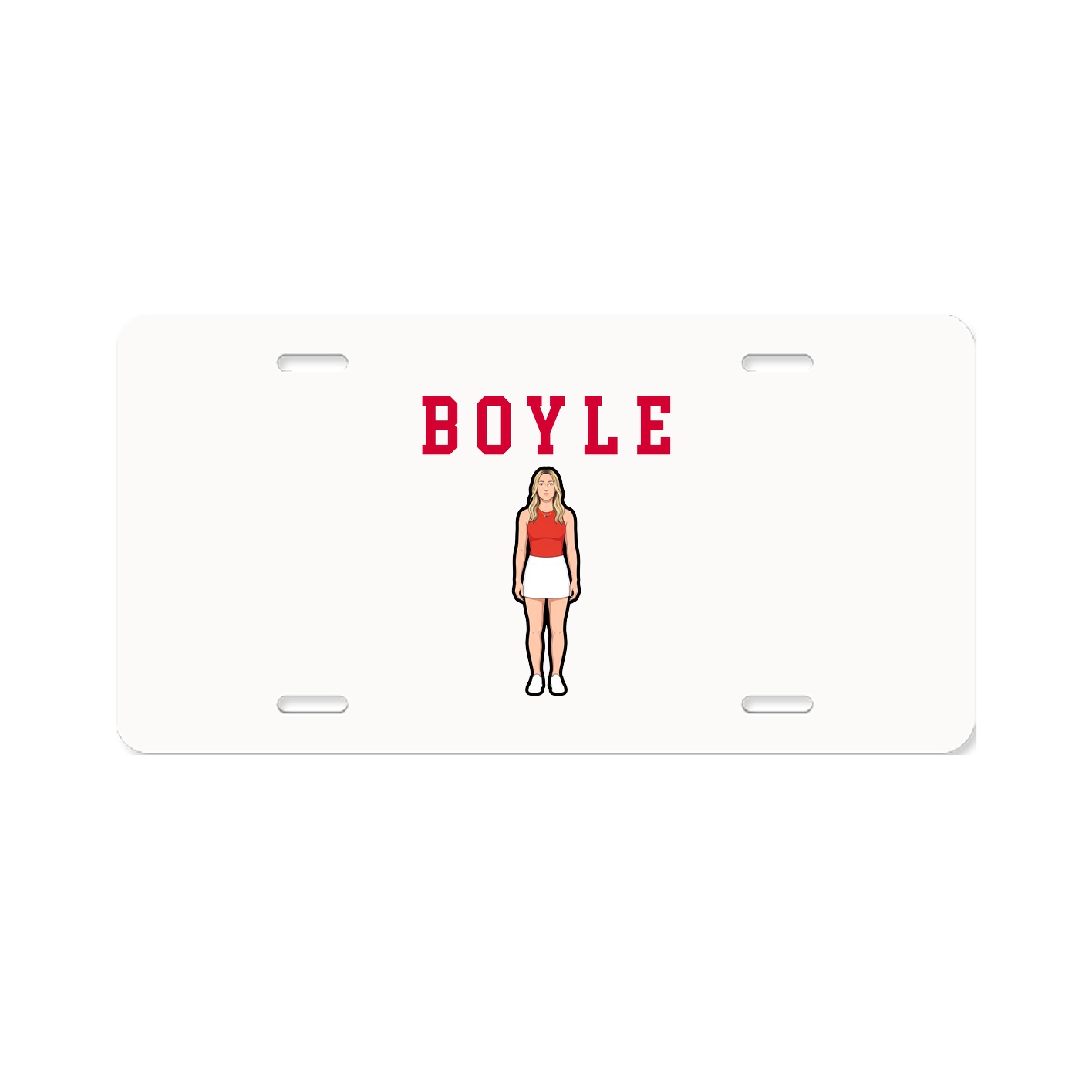 License Plate — Shirsey in Classic