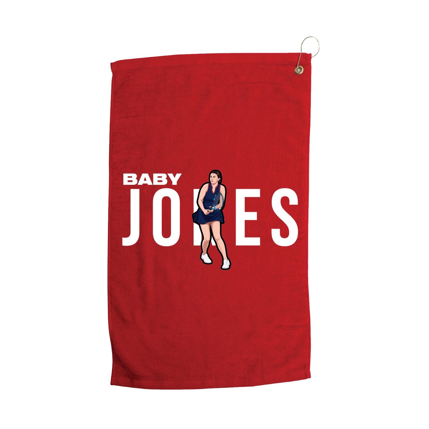 Golf Towel — Player Name in Red