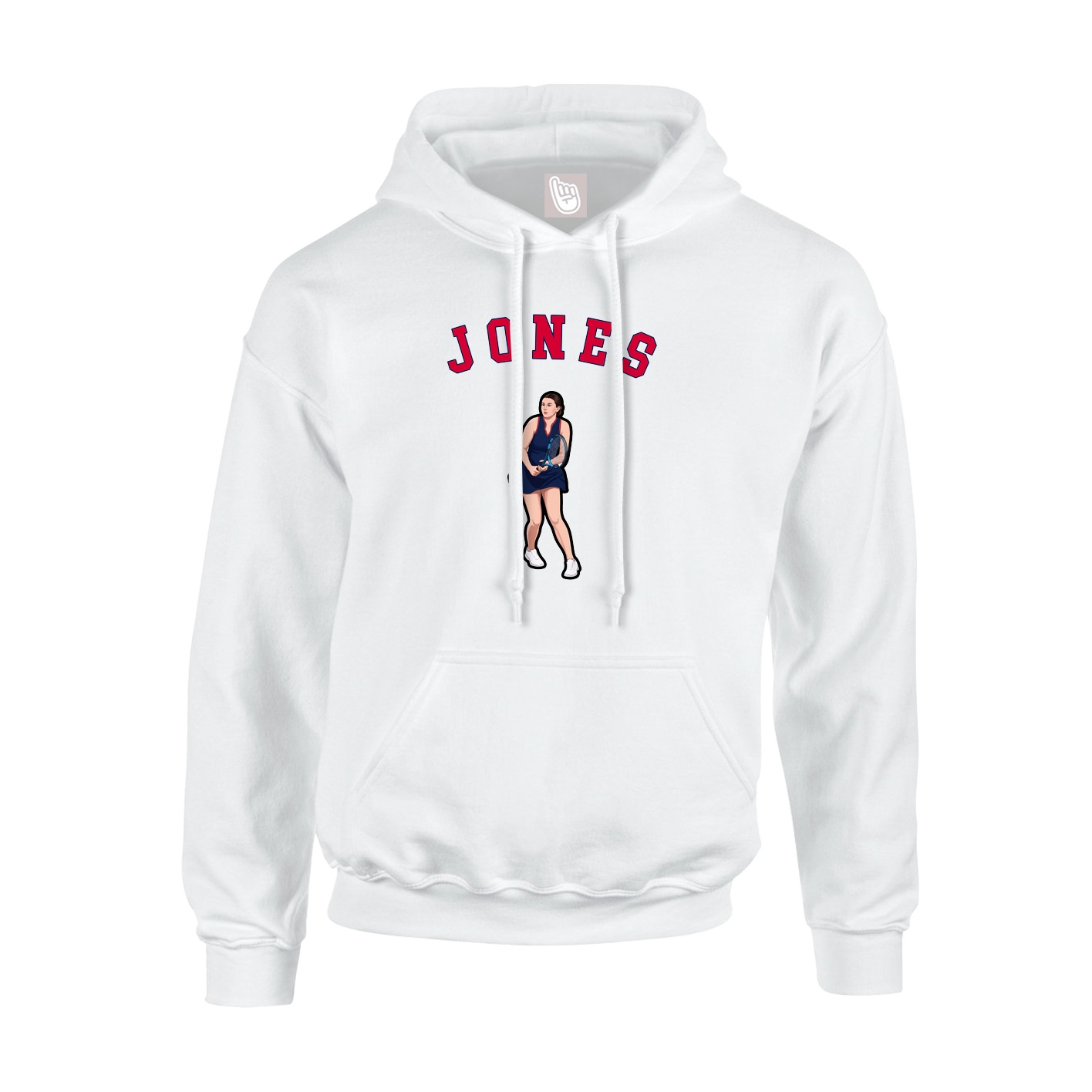 Youth Hoodie — Shirsey Arch in White