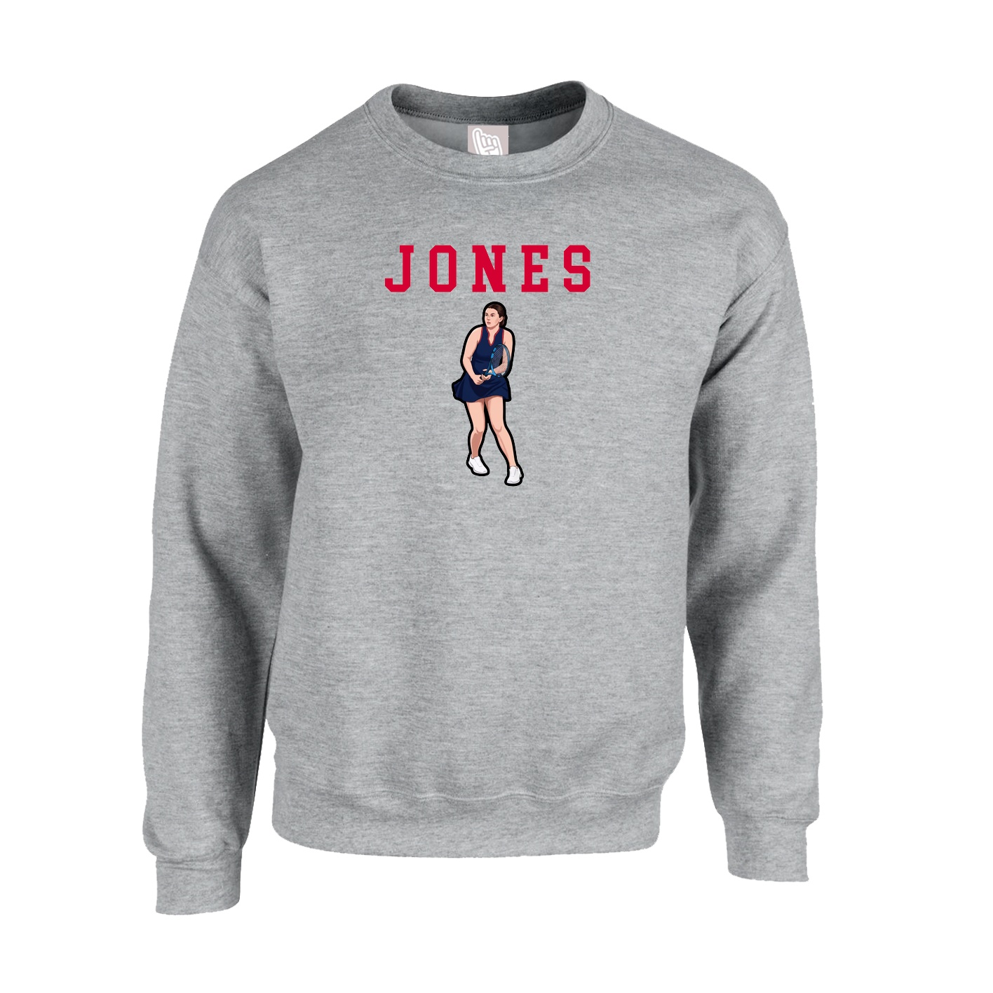 Fleece Crew — Shirsey in Grey