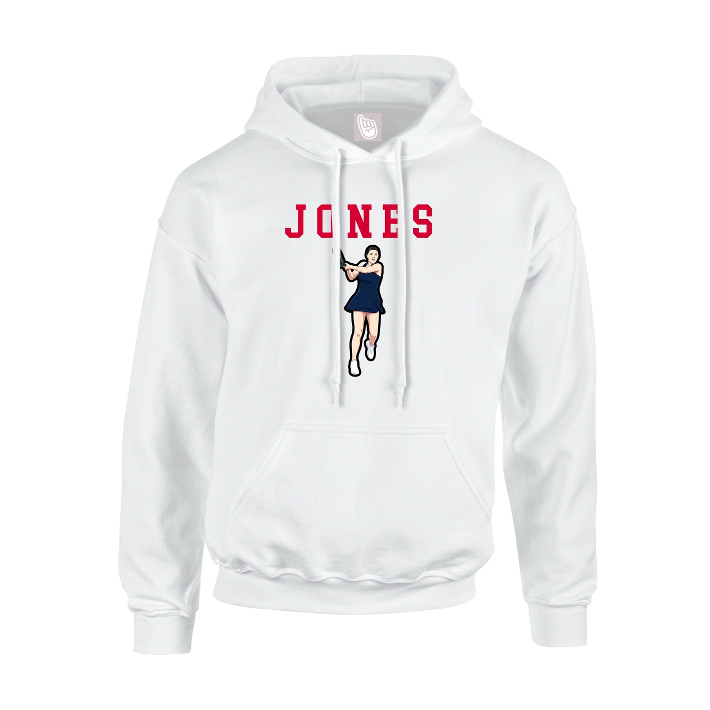 Hoodie — Shirsey in White