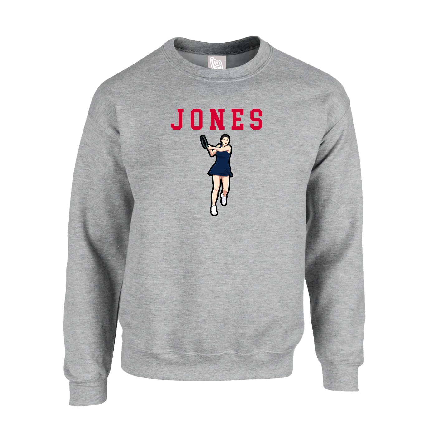 Fleece Crew — Shirsey in Grey