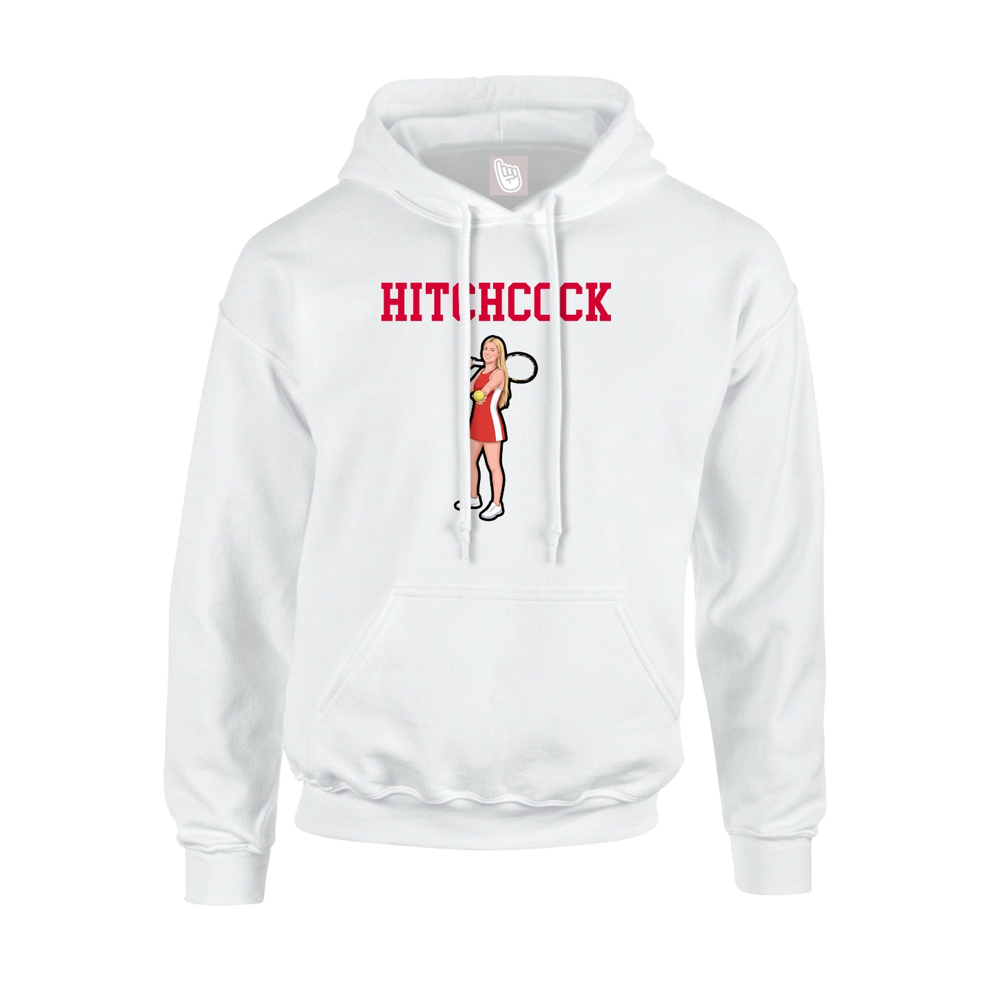 Hoodie — Shirsey in White