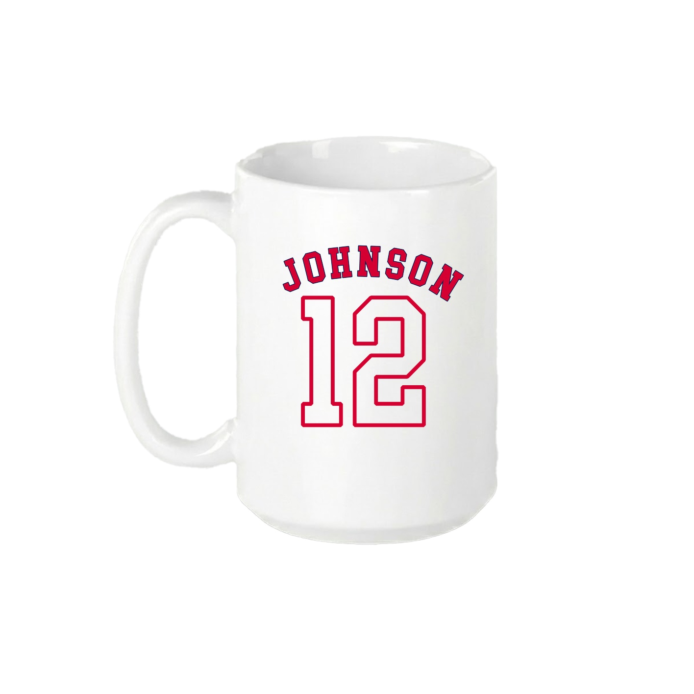 15oz Coffee Mug — Shirsey Arch in White